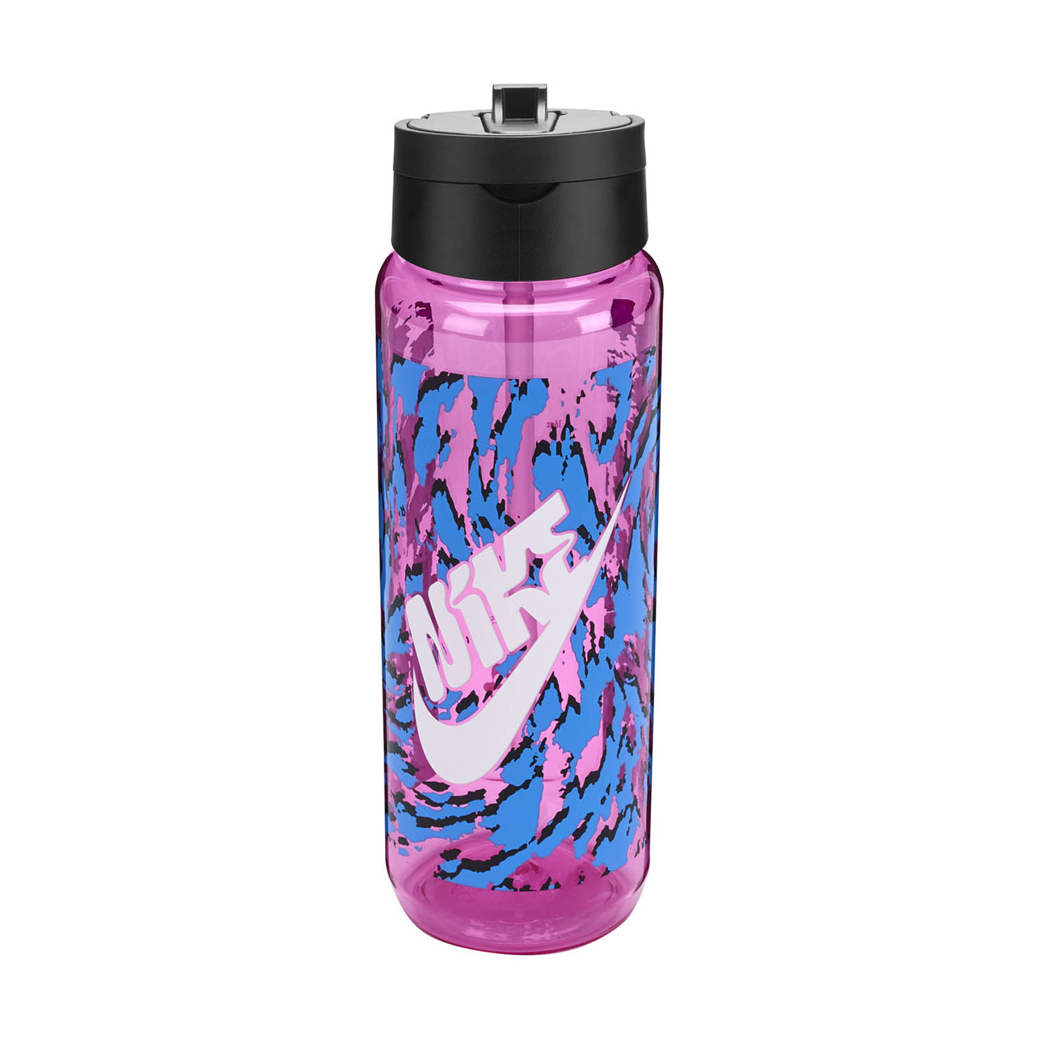 Nike Renew Recharge Straw Water Bottle - Playful Pink/Black/White