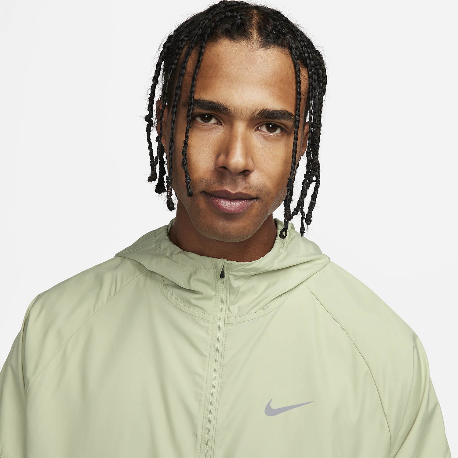 Nike Repel Miler Jacket - Olive Aura/Reflective Silver