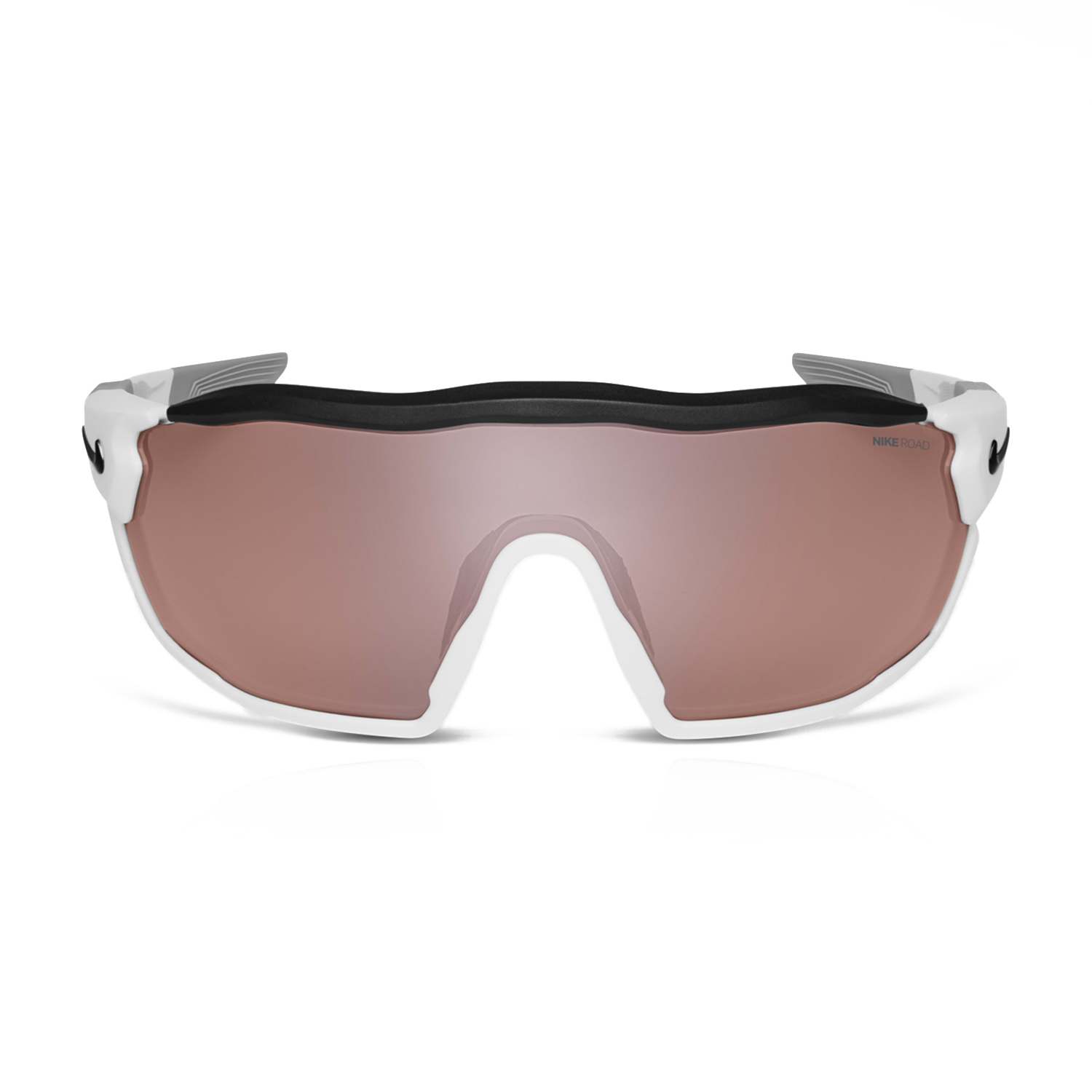 Nike Show X Rush Elite Running Sunglasses - White/Road Tint