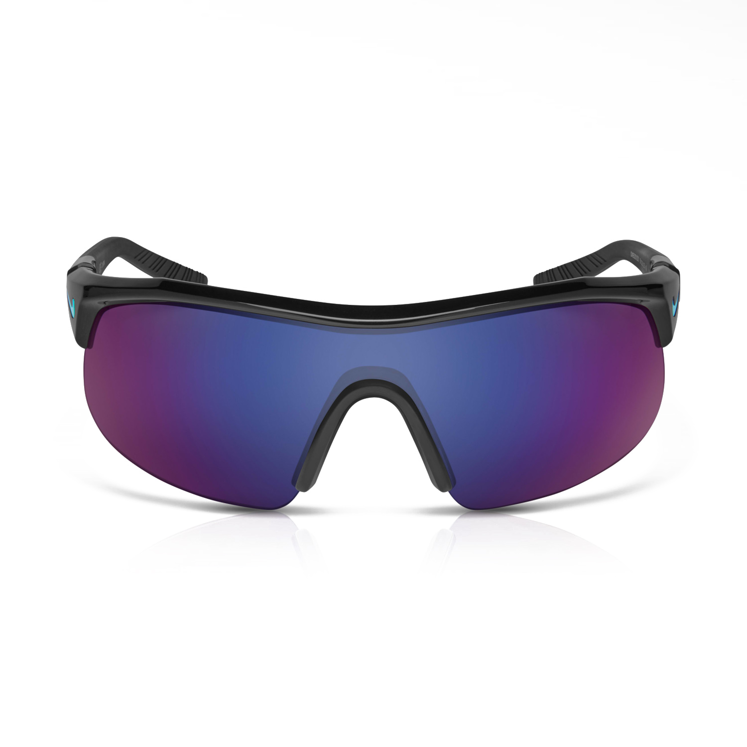 Nike Show X1 Sunglasses - Black/Blue Mirror