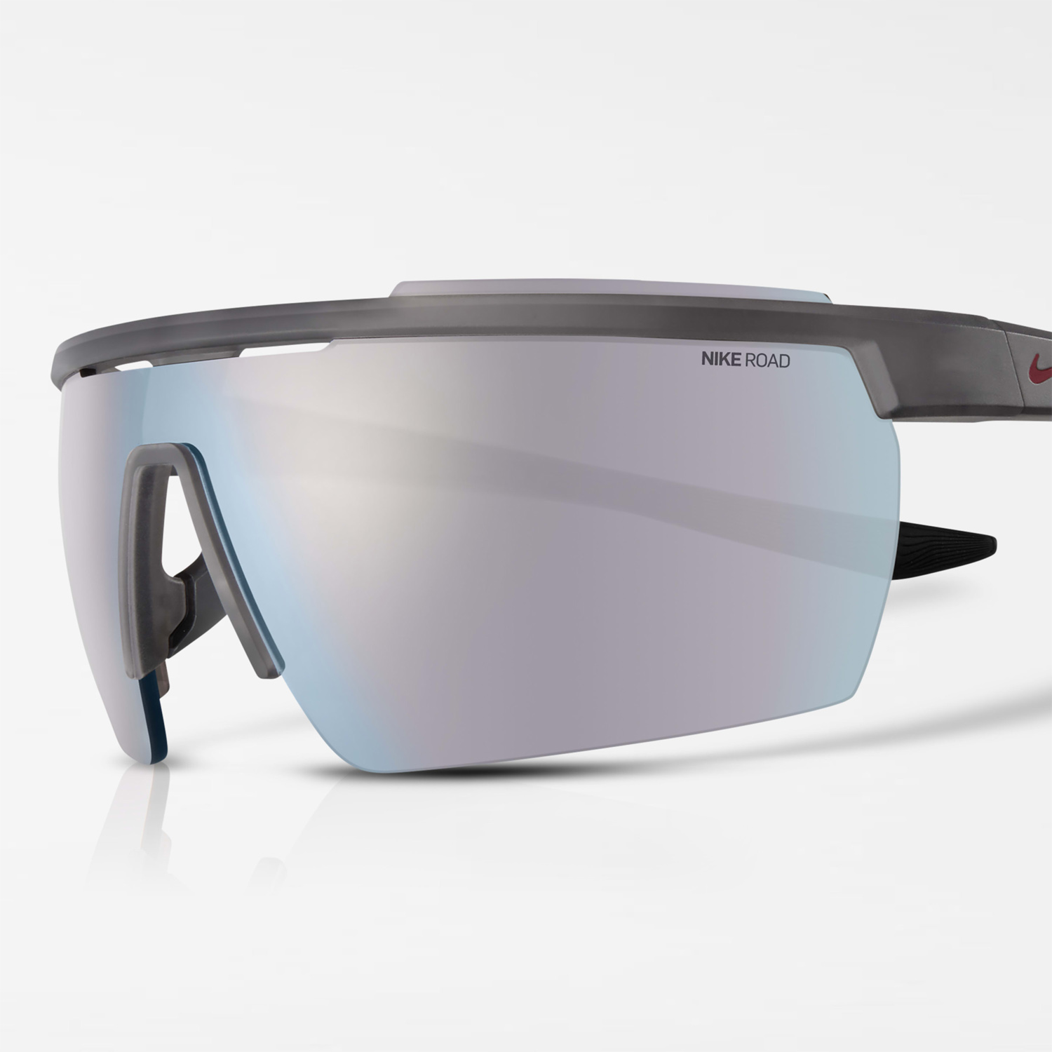 Nike Windshield Elite Sunglasses - Matte Dark Grey/Road Tint/White Mirror