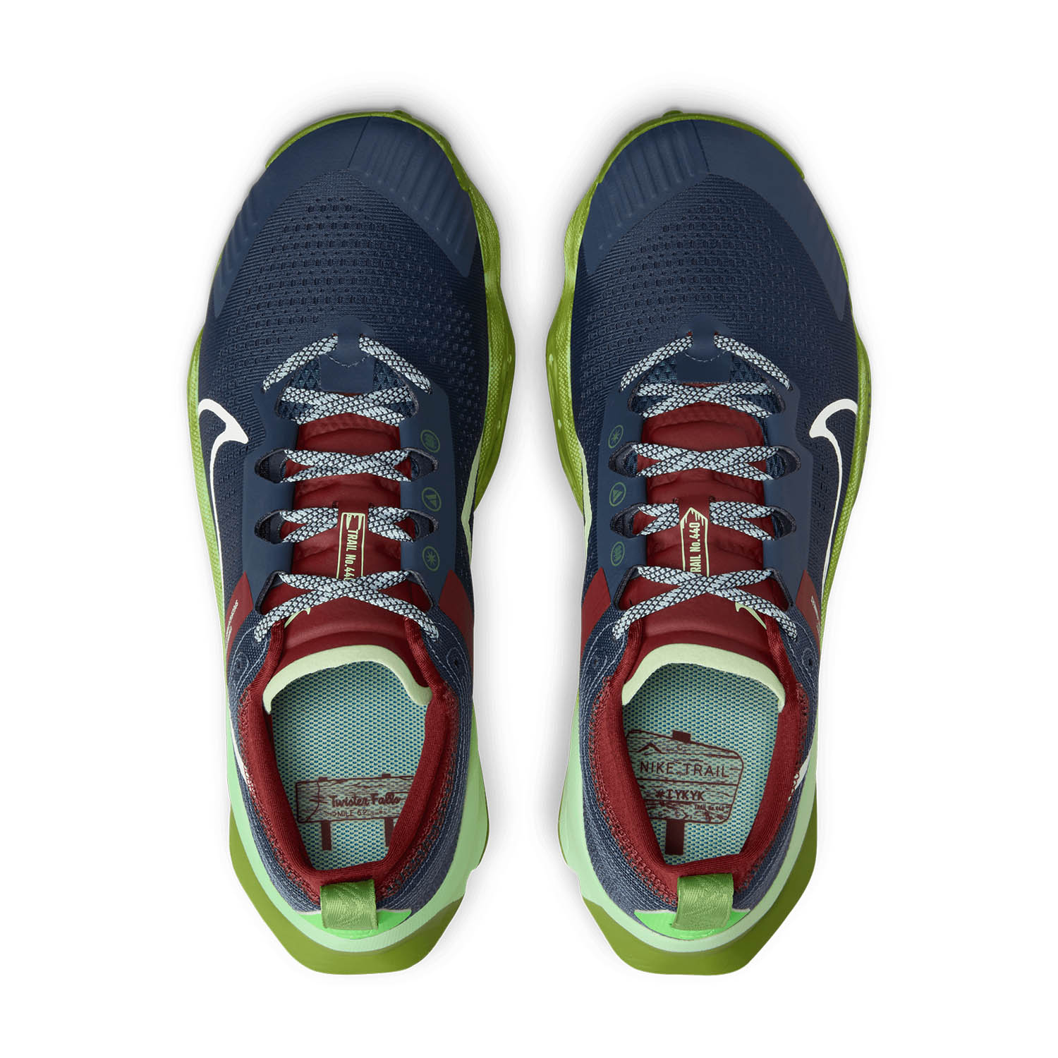 Nike ZoomX Zegama Trail - Thunder Blue/Summit White/Chlorophyll