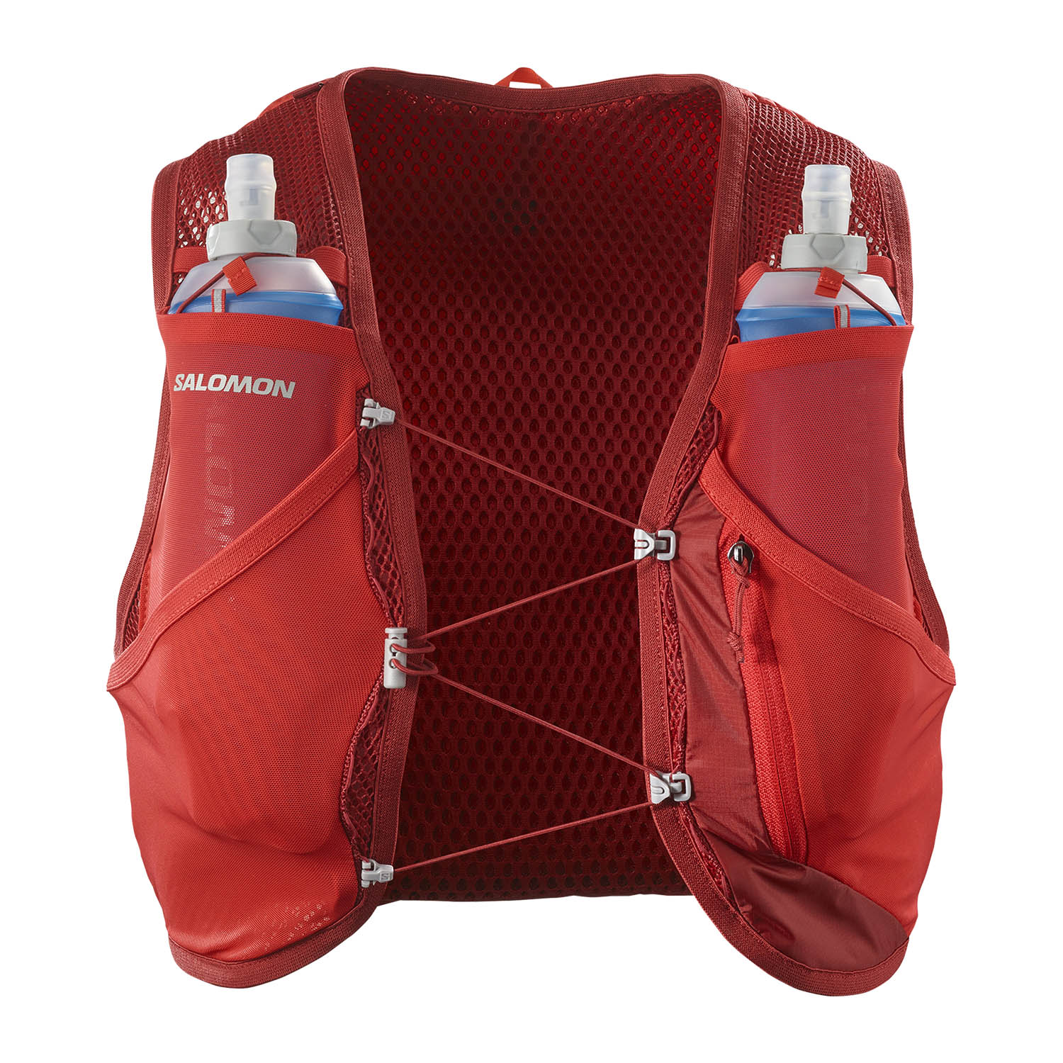 Salomon Active Skin 8 Set Mochilla - Red Dahlia/High Risk Red