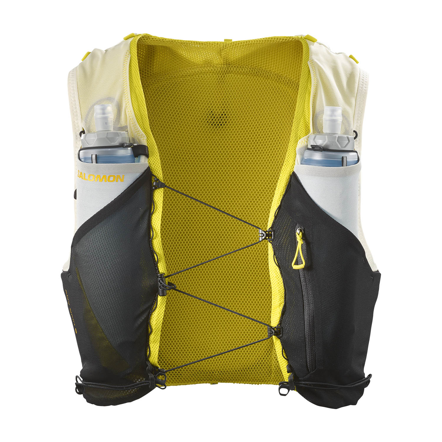 Salomon ADV Skin 5 Set Zaino - Vanilla Ice/Black