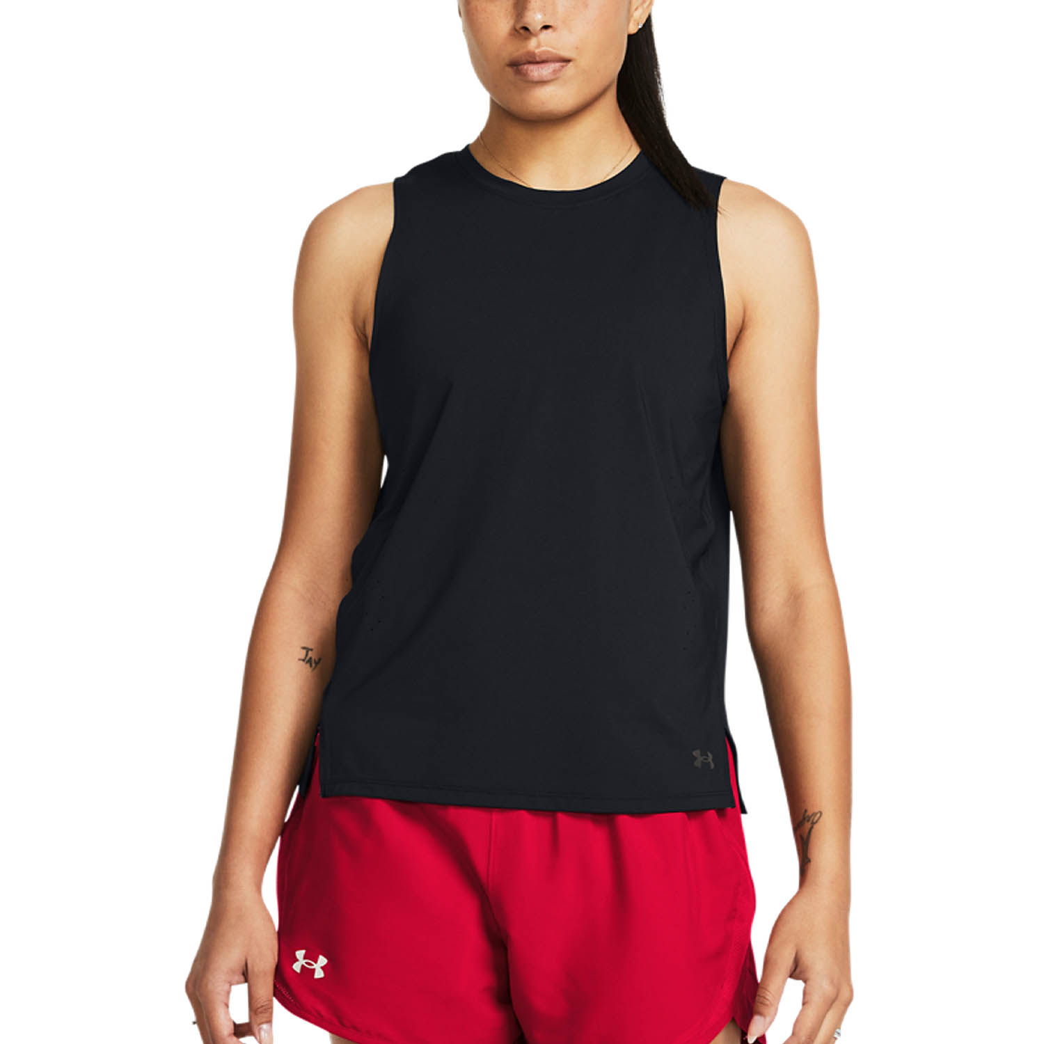 Under Armour ISO-Chill Laser Tank - Black/Reflective