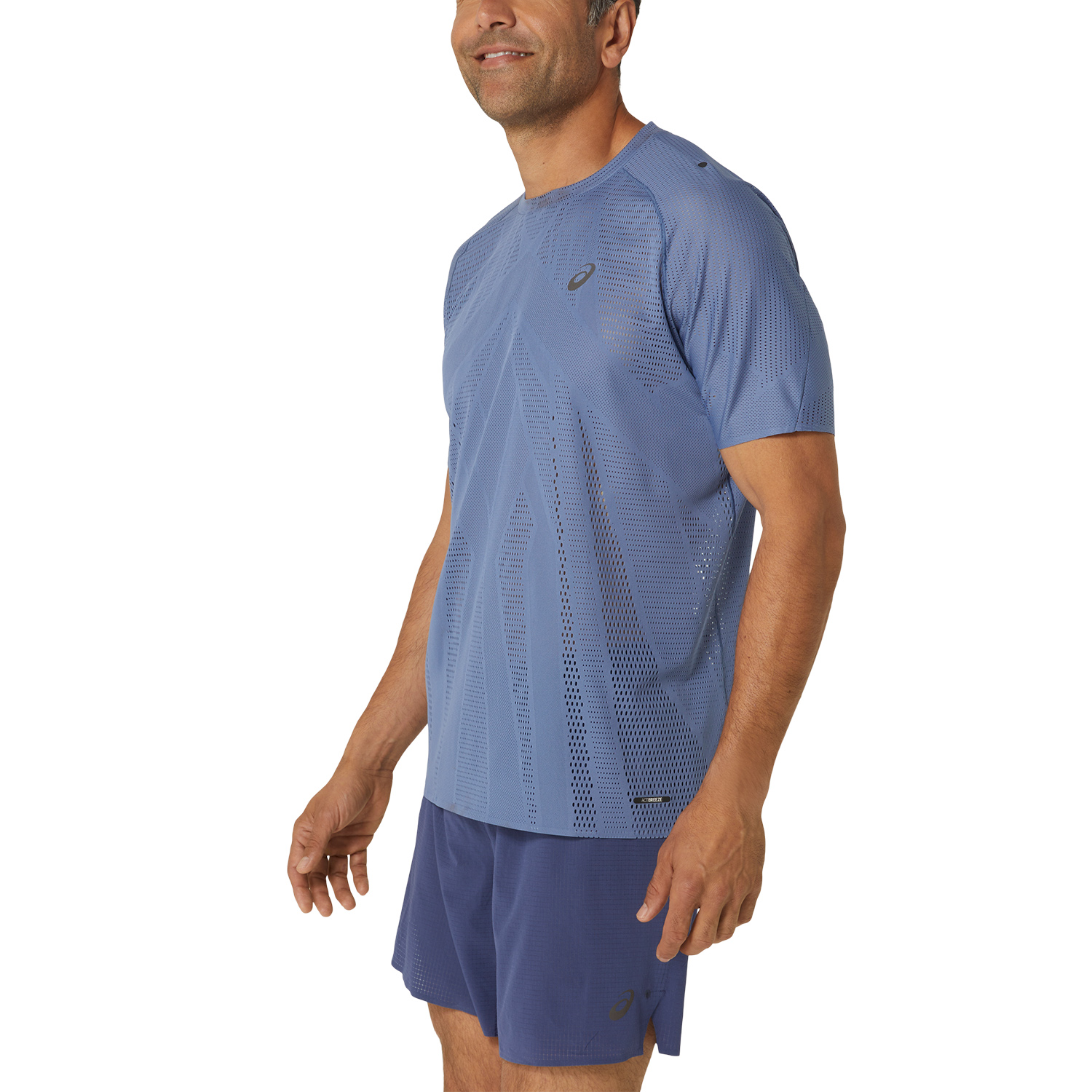 Asics Meta Run T-Shirt - Demin Blue