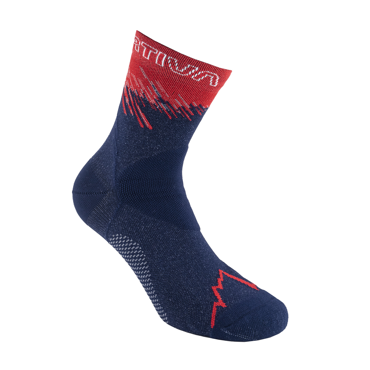 La Sportiva Performance Socks - Deep Sea/Cherry Tomato