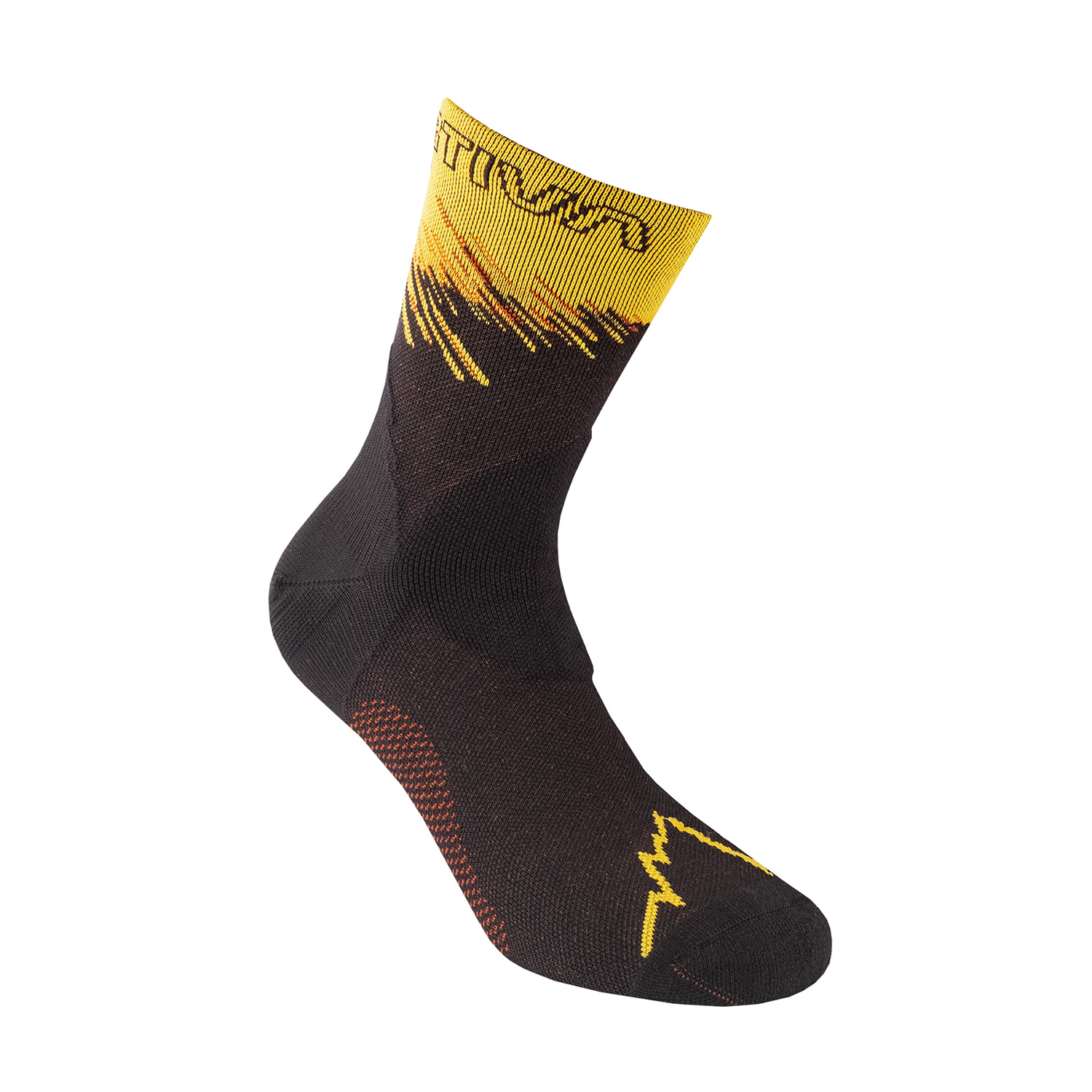 La Sportiva Performance Calcetines - Black/Yellow