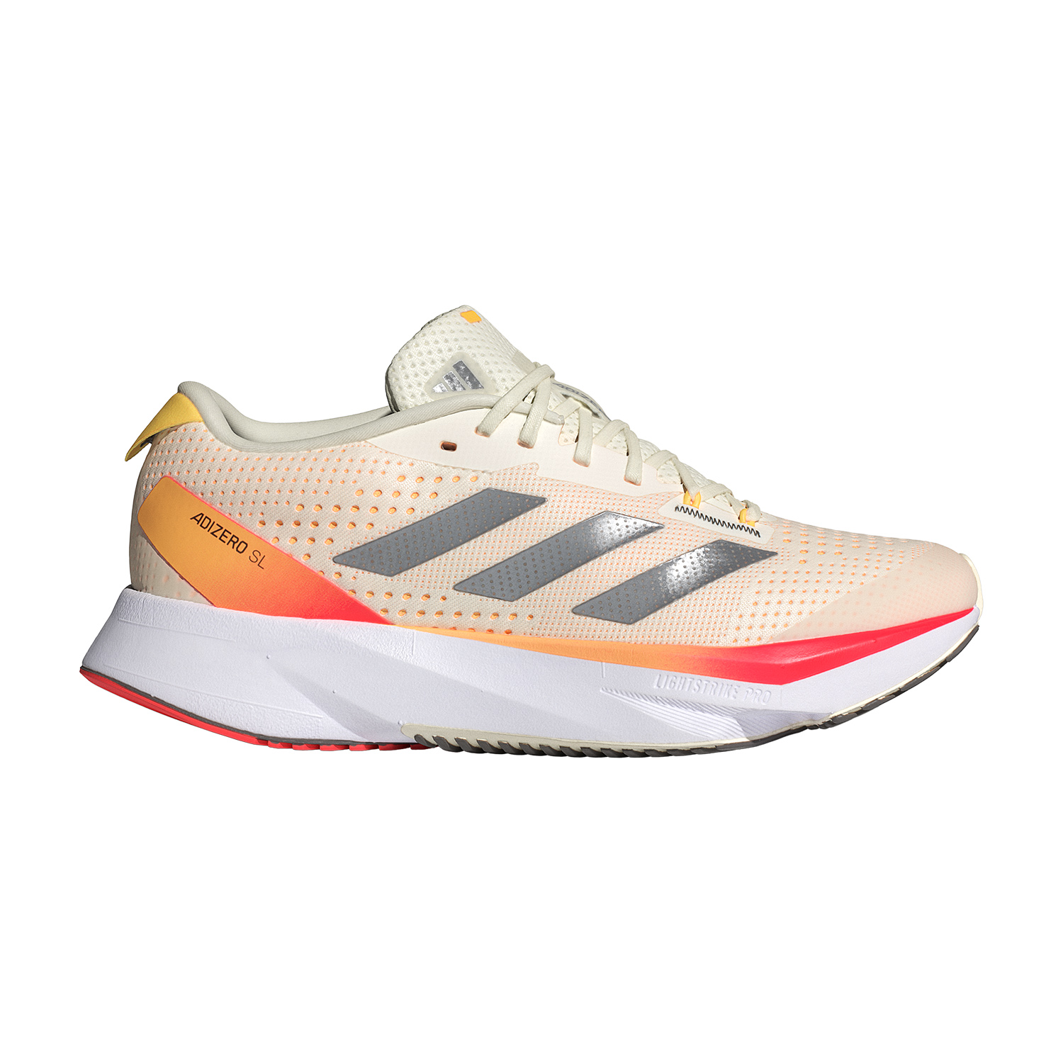 adidas adizero SL - Ivory/Iron Metallic/Spark