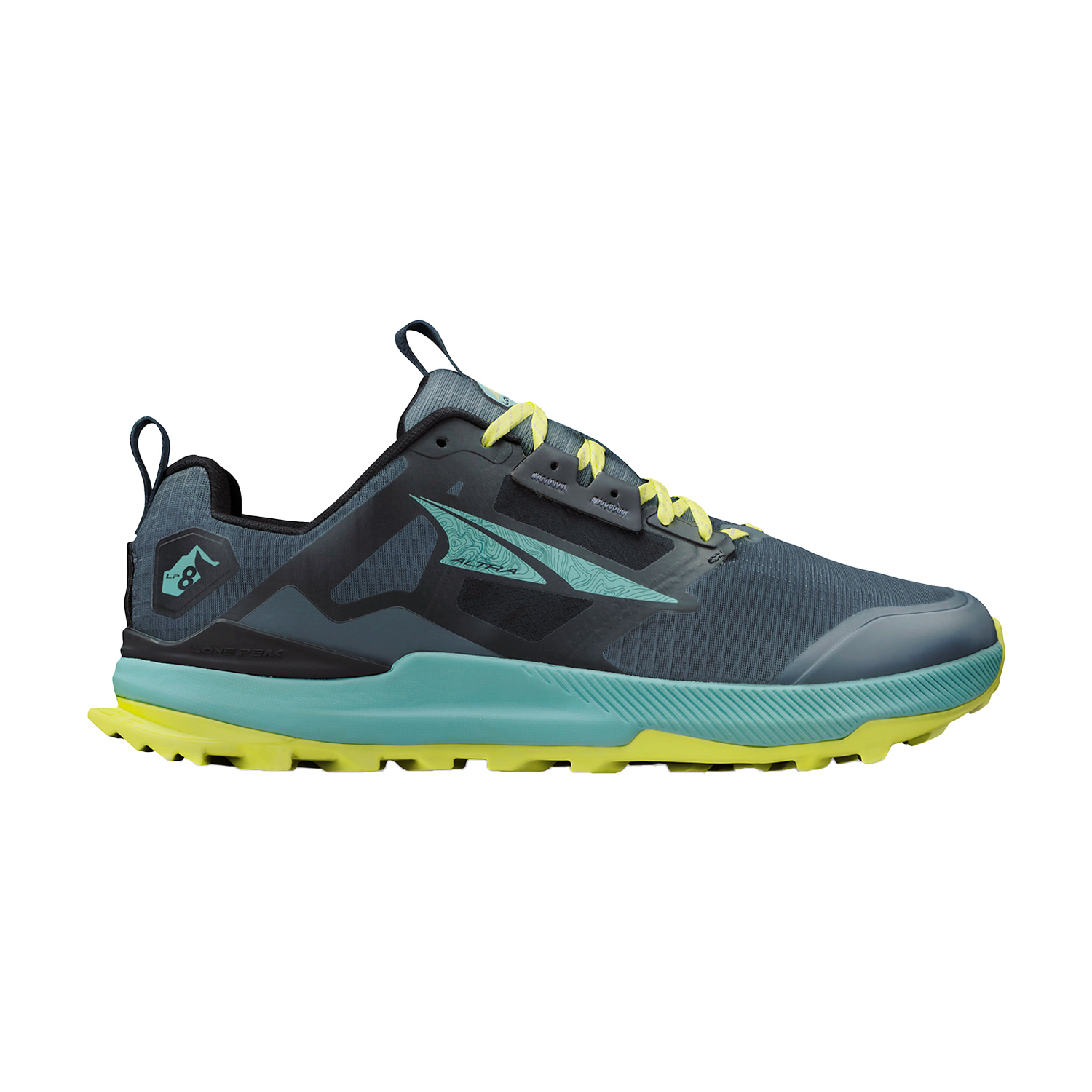 Altra Lone Peak 8 - Black/Green