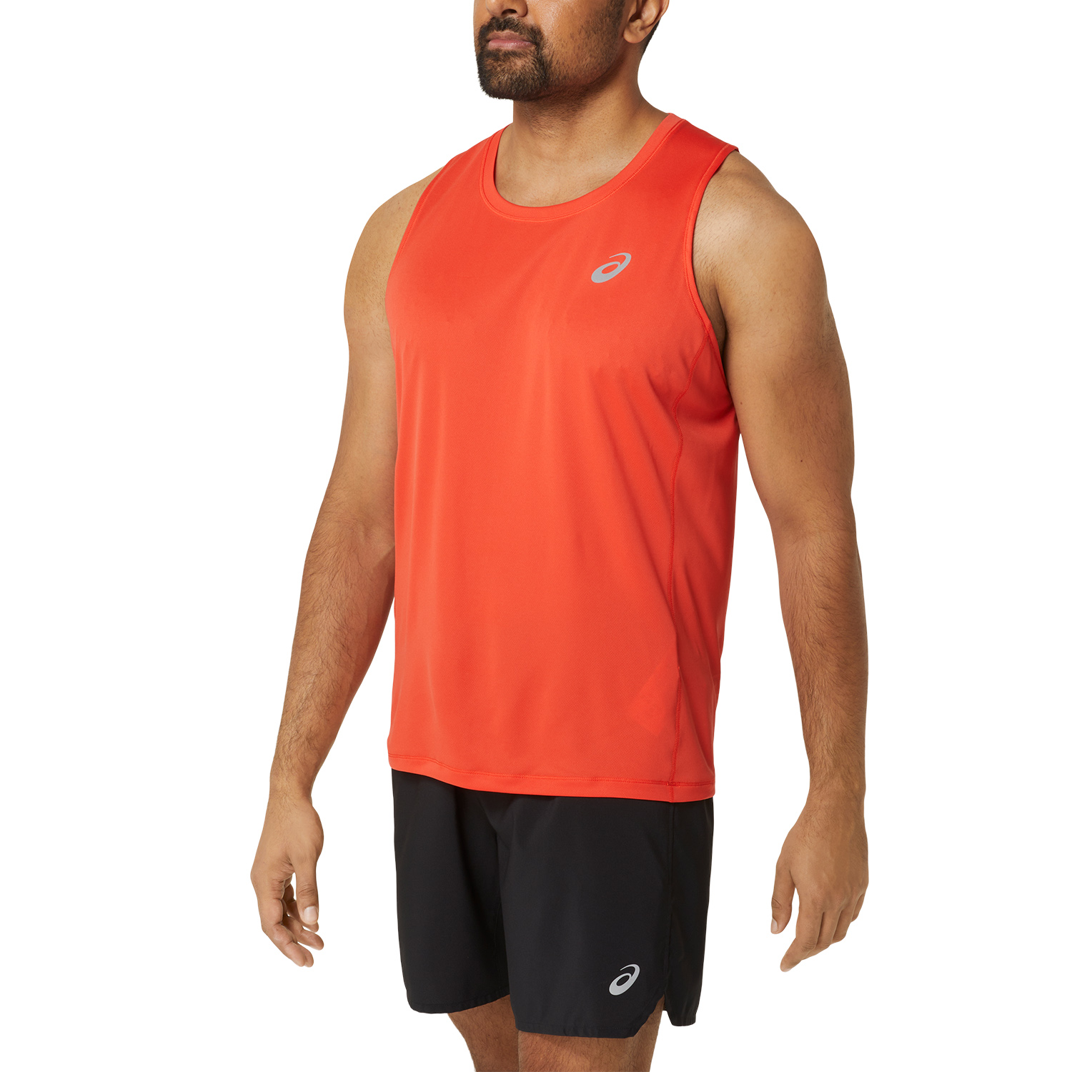 Asics Core Logo Tank - True Red