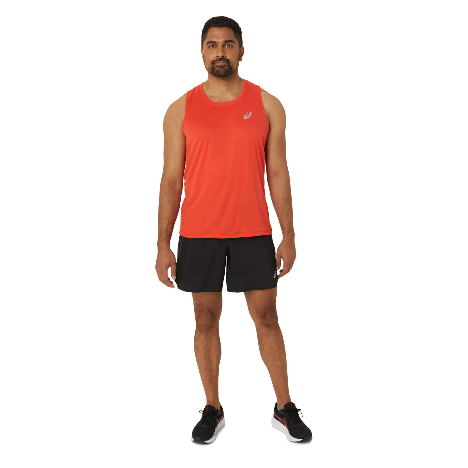 Asics Core Logo Tank - True Red