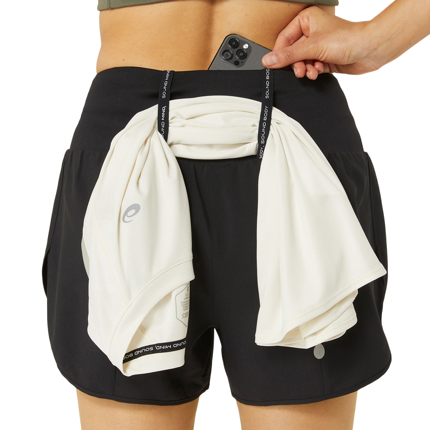 Asics Road 3.5in Shorts - Performance Black