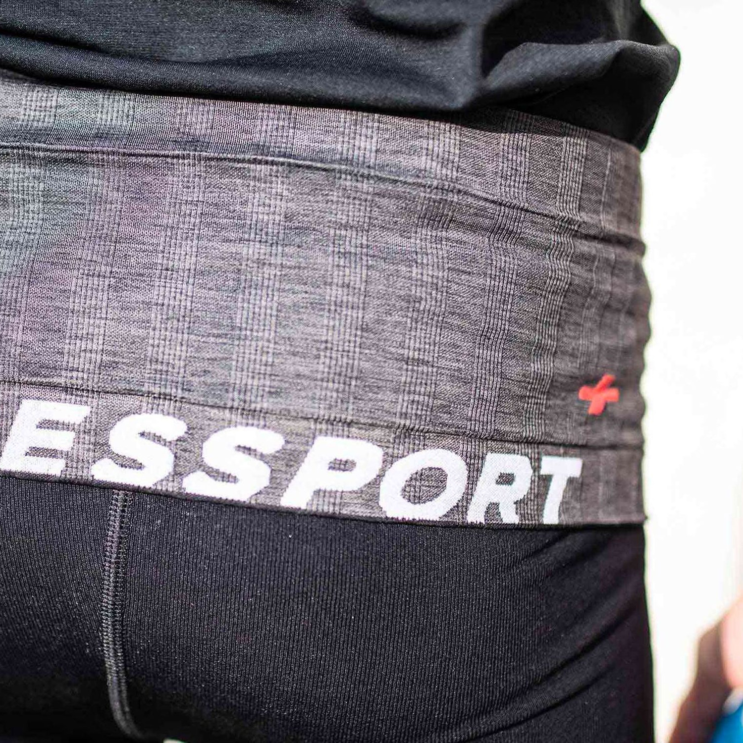 Compressport Free Cinturón - Black