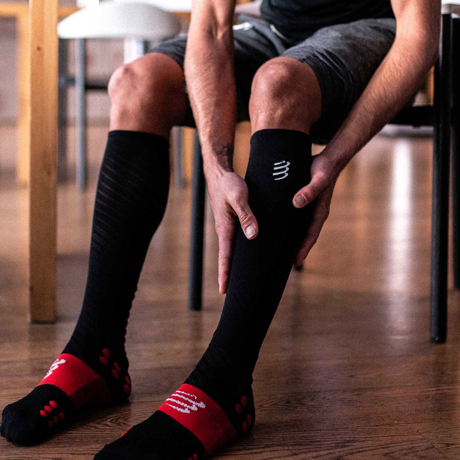 Compressport Full Recovery Calcetines - Black