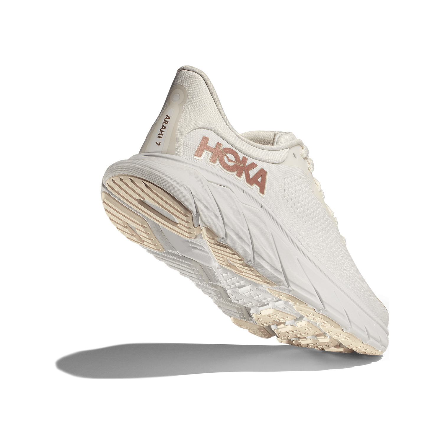 Hoka Arahi 7 - Blanc De Blanc/Rose Gold