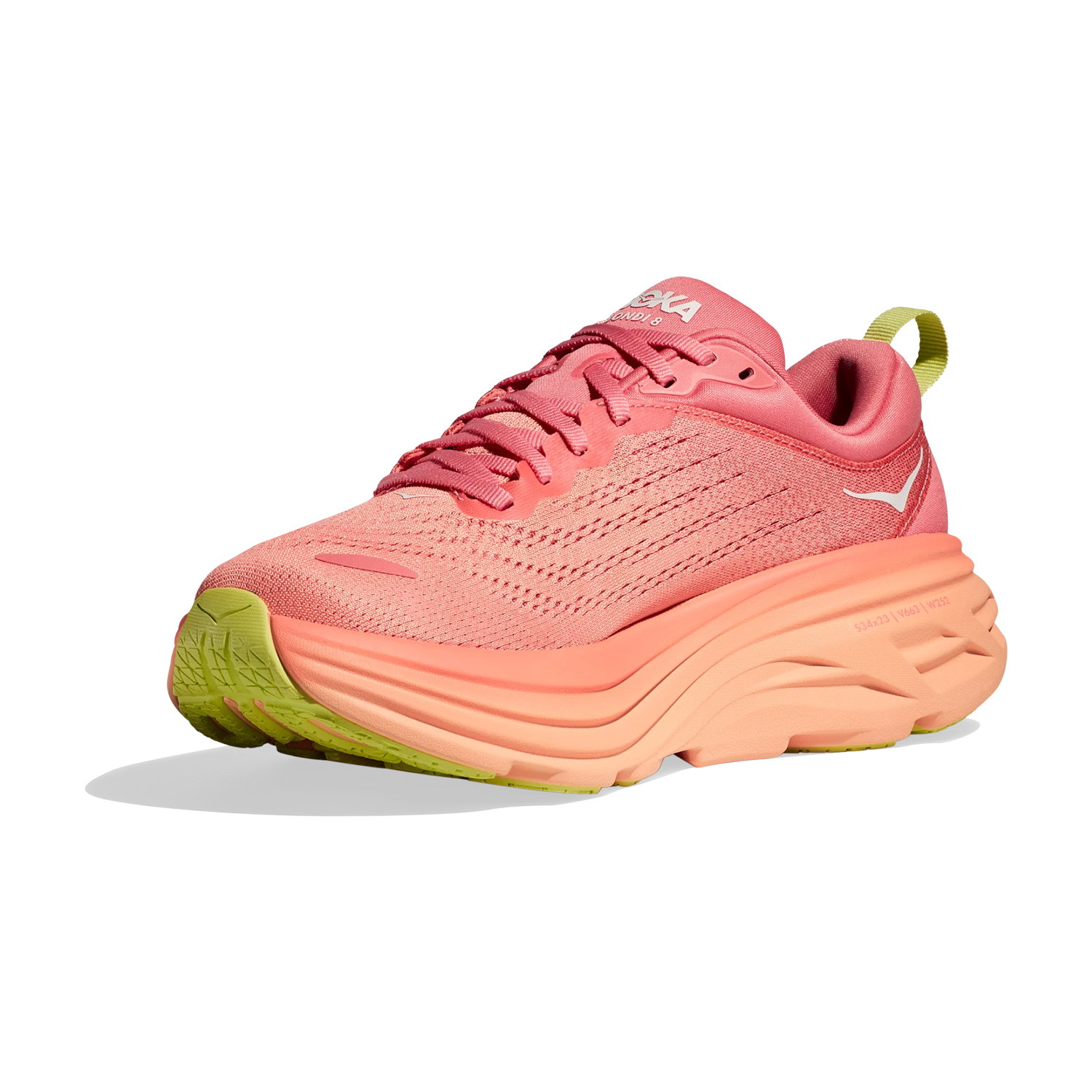 Hoka Bondi 8 Zapatillas Running Mujer Rosa