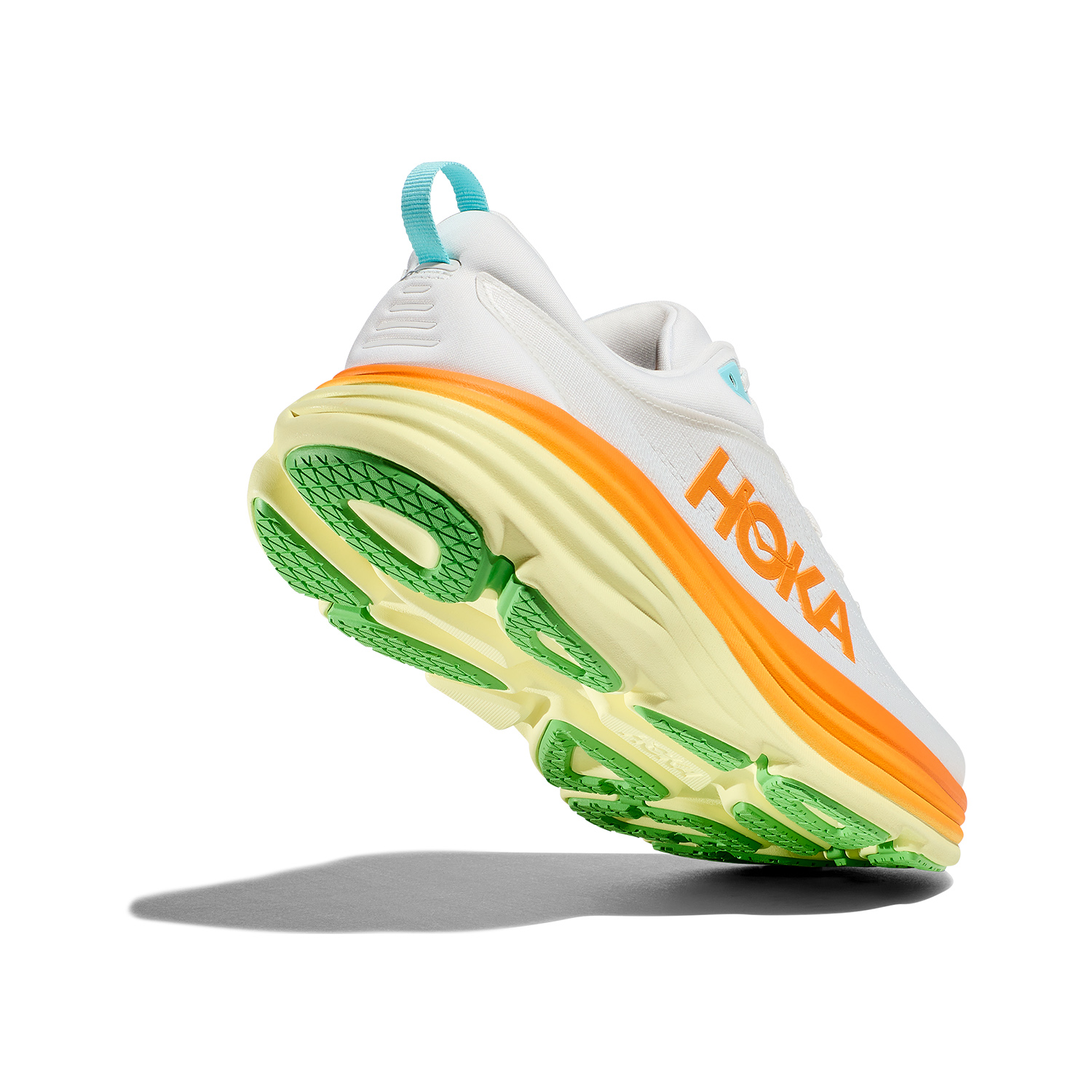 Hoka Bondi 8 - Blanc De Blanc/Solar Flare