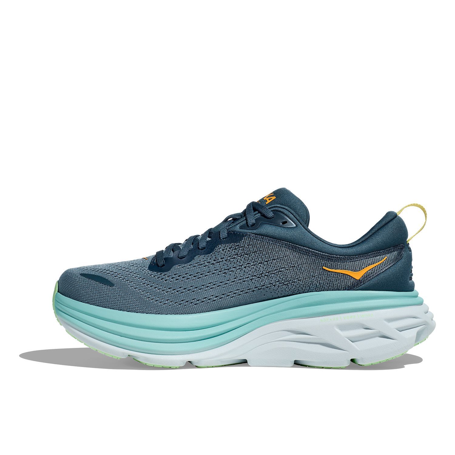 Hoka Bondi 8 Wide - Real Teal/Shadow