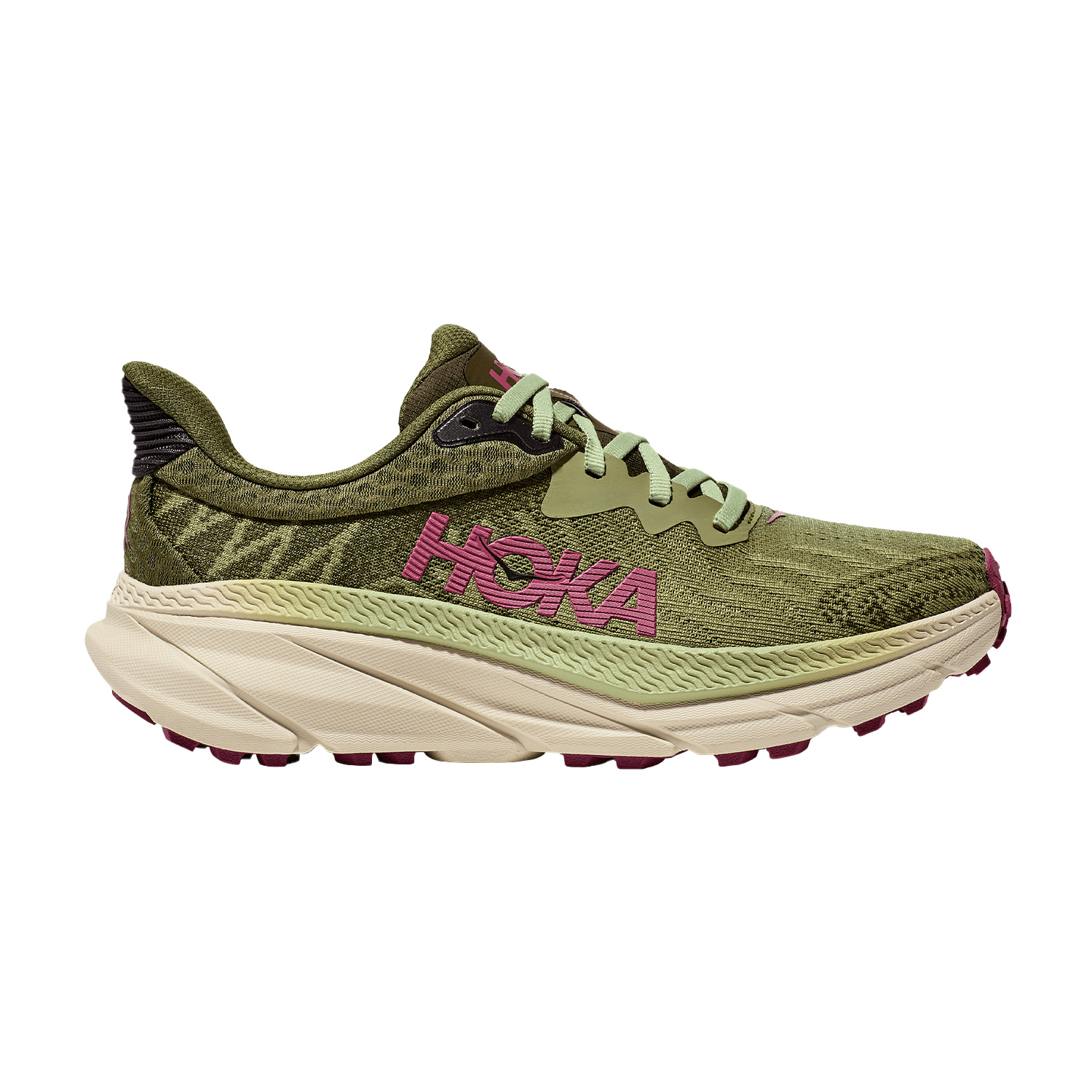 Hoka Challenger 7 - Forest Floor/Beet Root