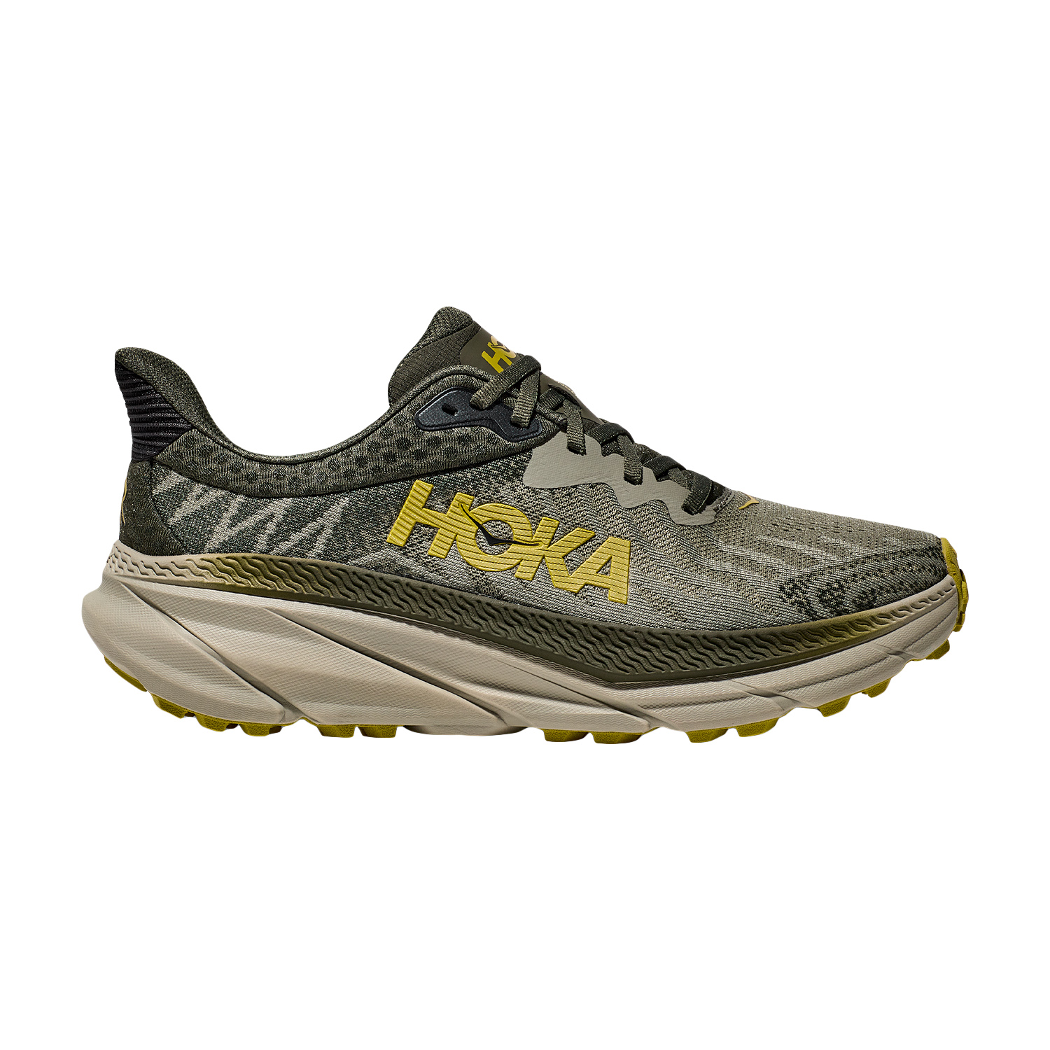 Hoka Challenger 7 - Olive Haze/Forest Cover