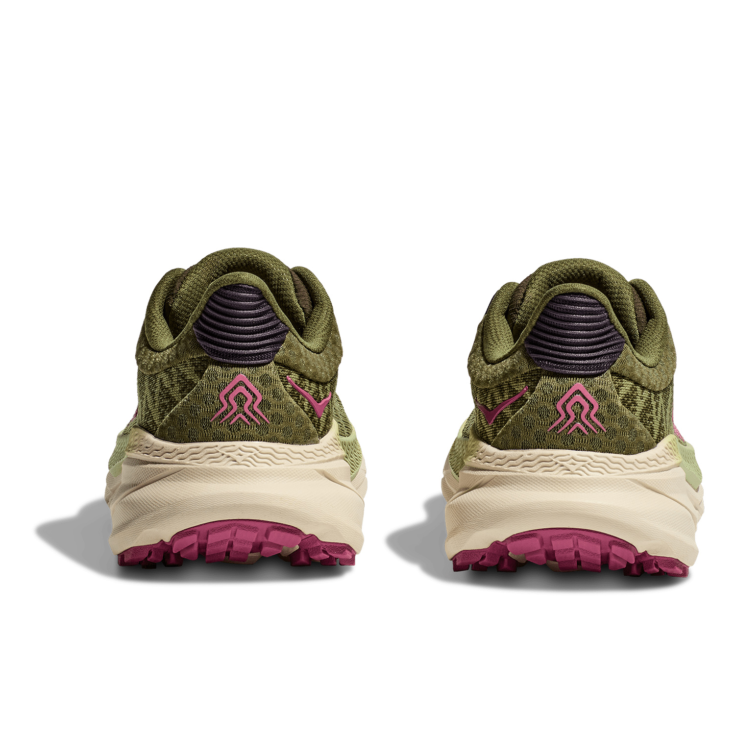 Hoka Challenger 7 Wide - Forest Floor/Beet Root