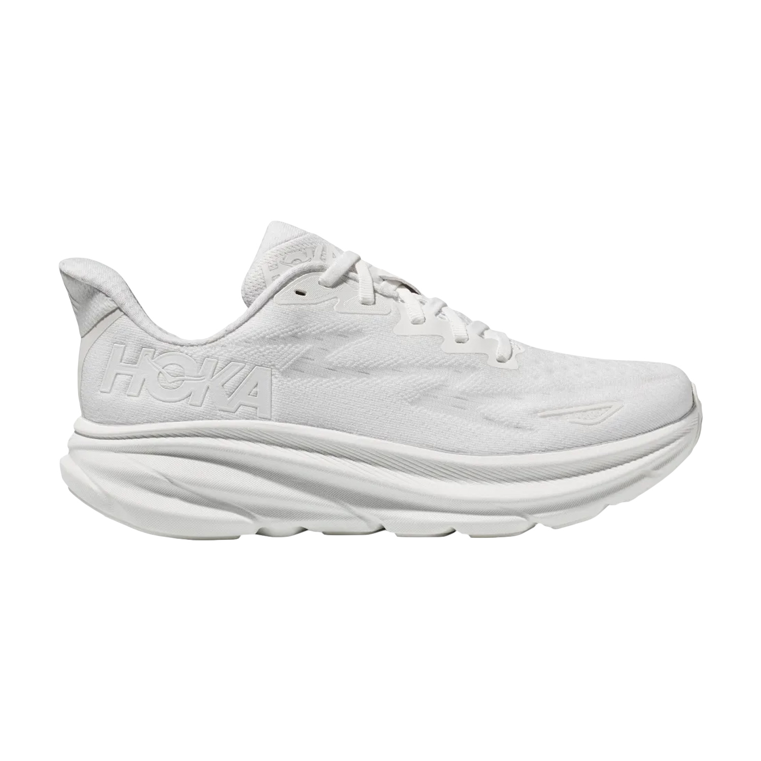 Hoka Clifton 9 Zapatillas Running Mujer - White
