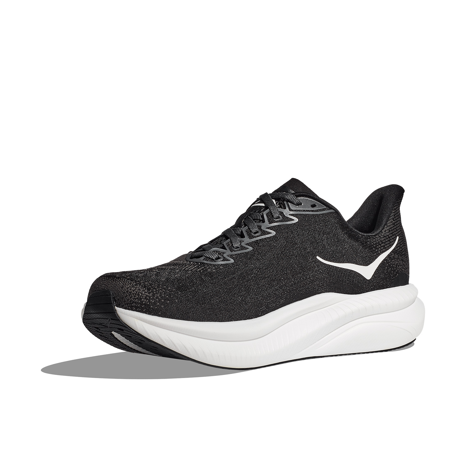 Hoka Mach 6 Wide - Black/White