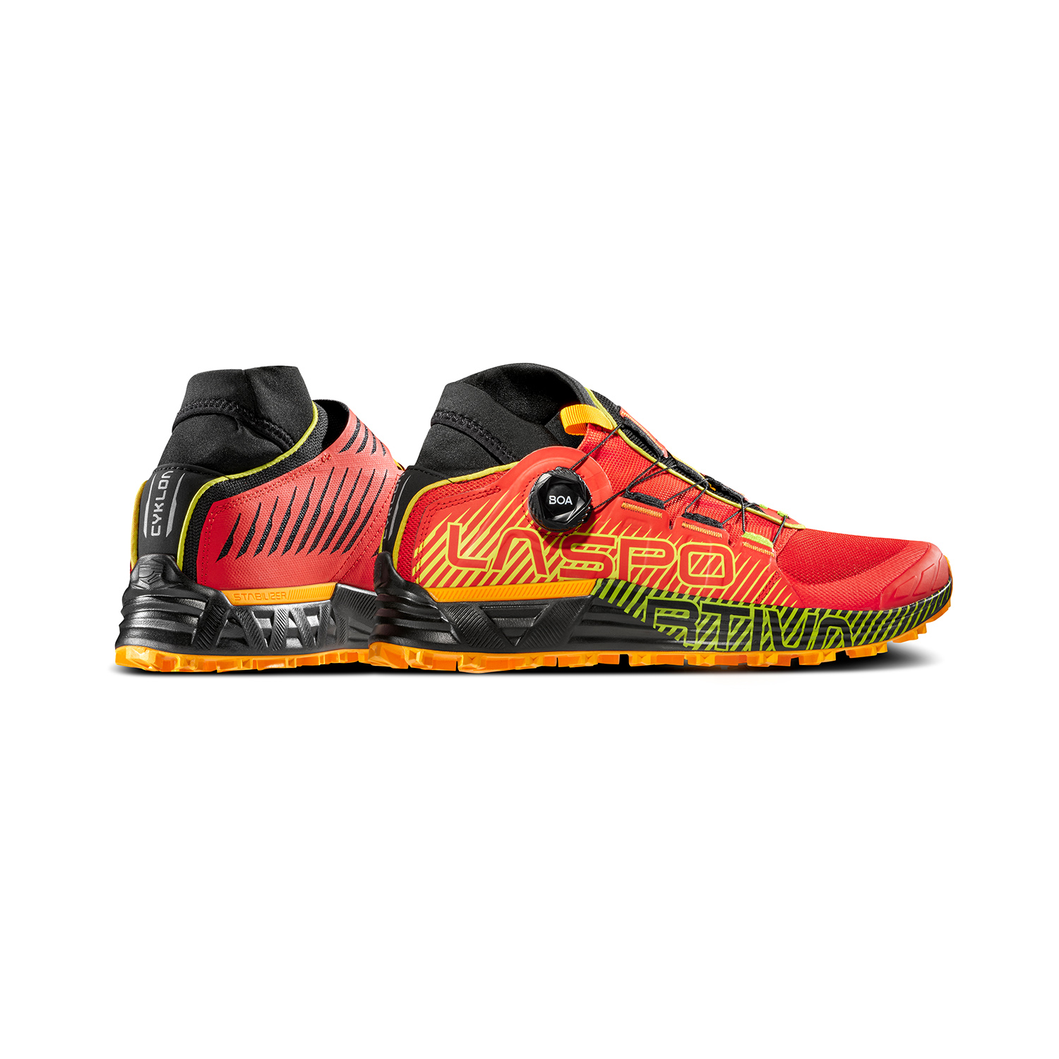 La Sportiva Cyklon - Sunset/Lime Punch