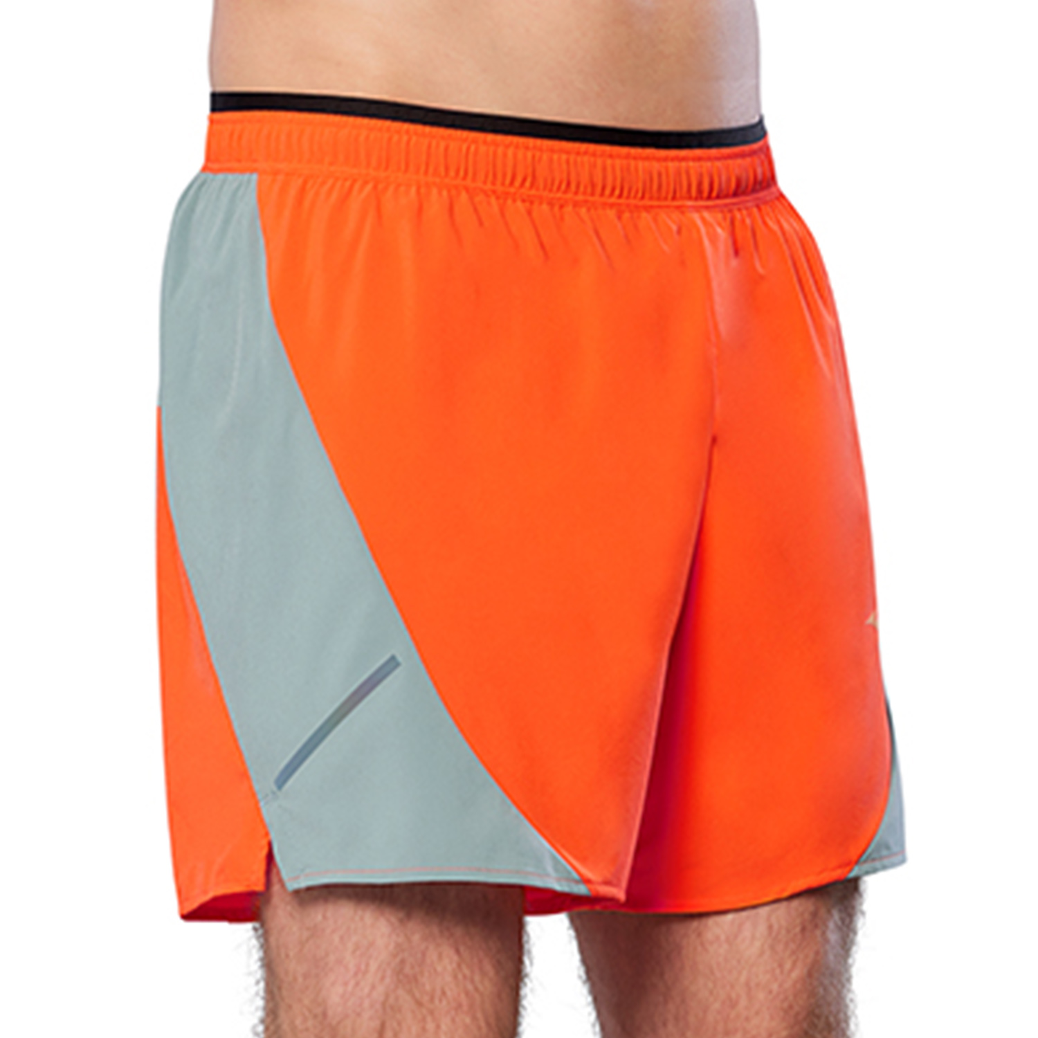 Mizuno Alpha 5.5in Shorts - Nasturtium/Lead