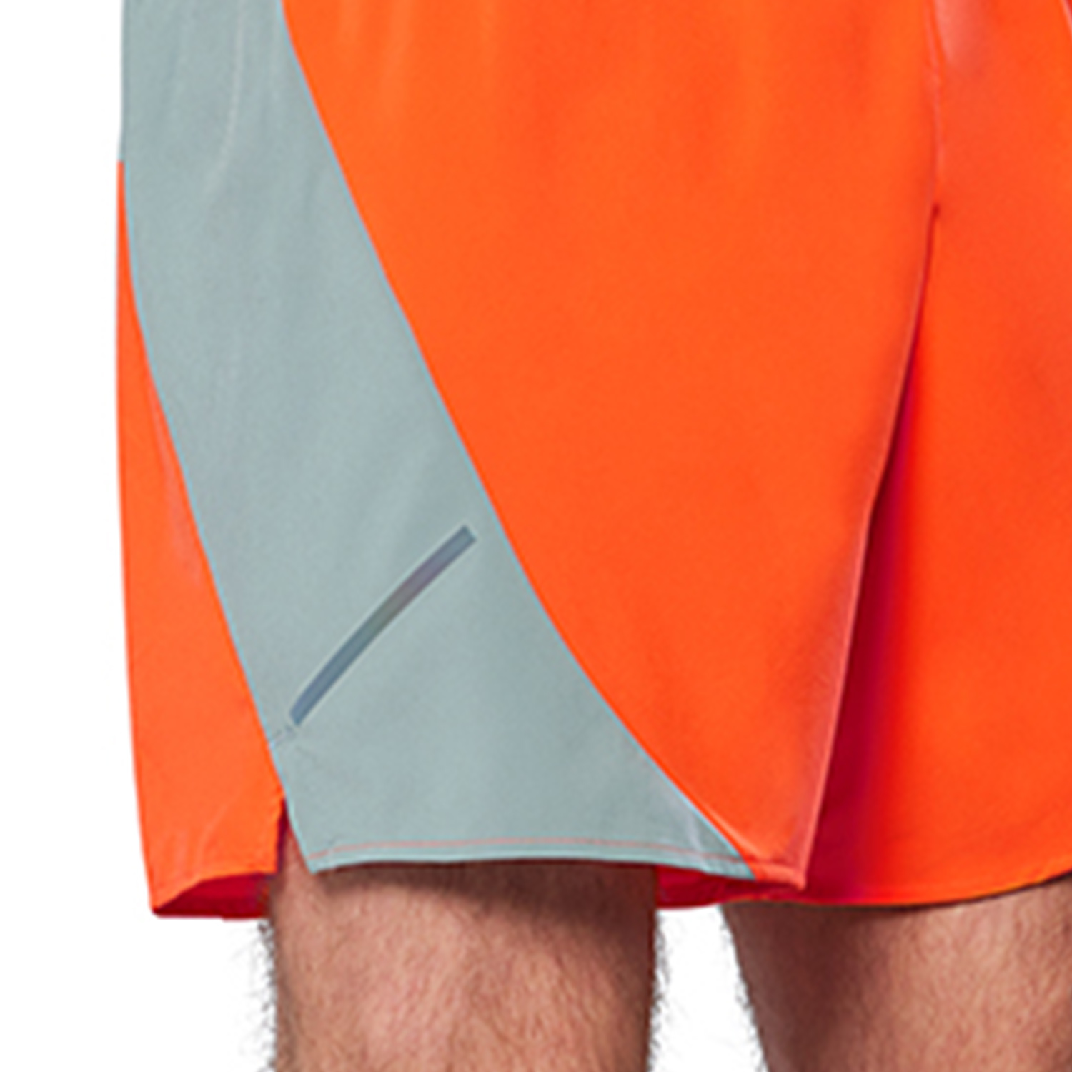 Mizuno Alpha 5.5in Shorts - Nasturtium/Lead