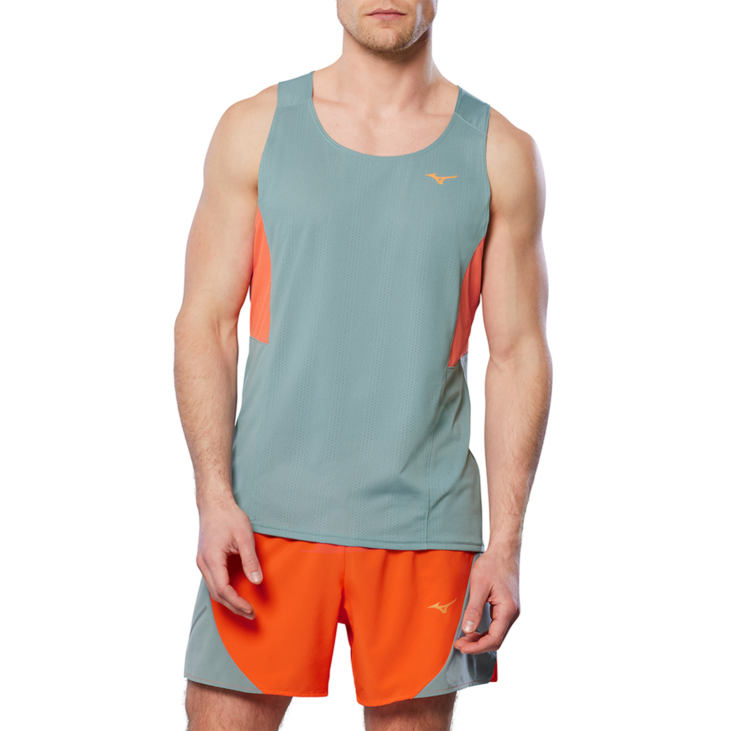 Mizuno DryAeroFlow Tank - Lead