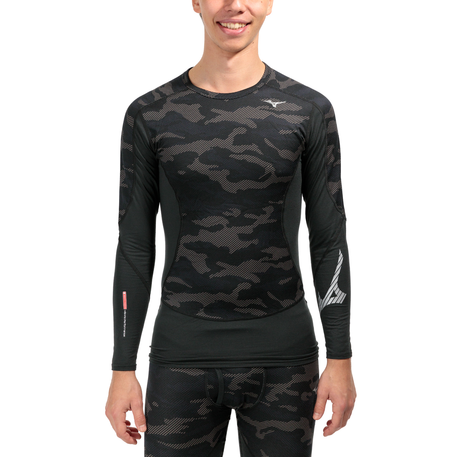 Mizuno Virtual Body G3 Crew Shirt - Black