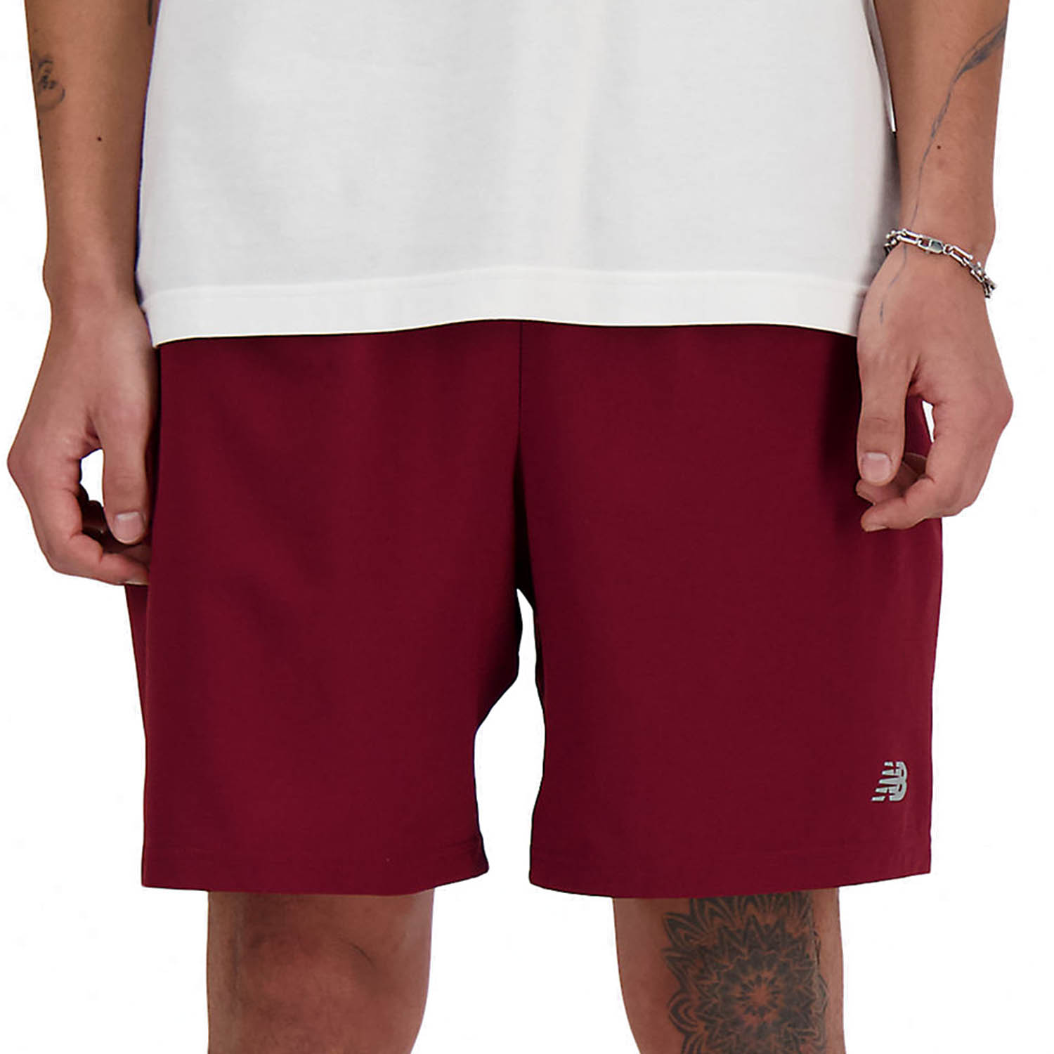 New balance shop red shorts