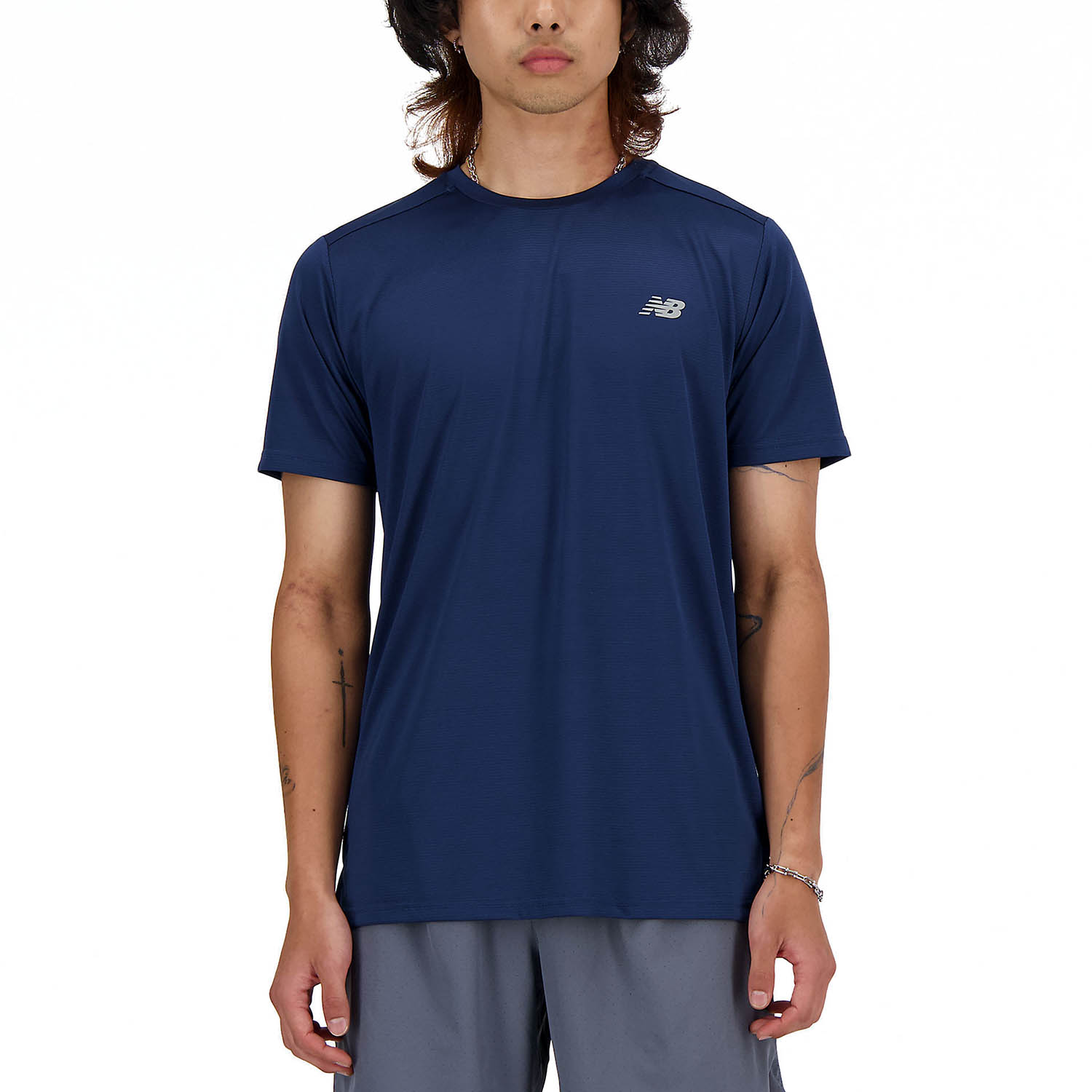 New Balance Performance T-Shirt - NB Navy