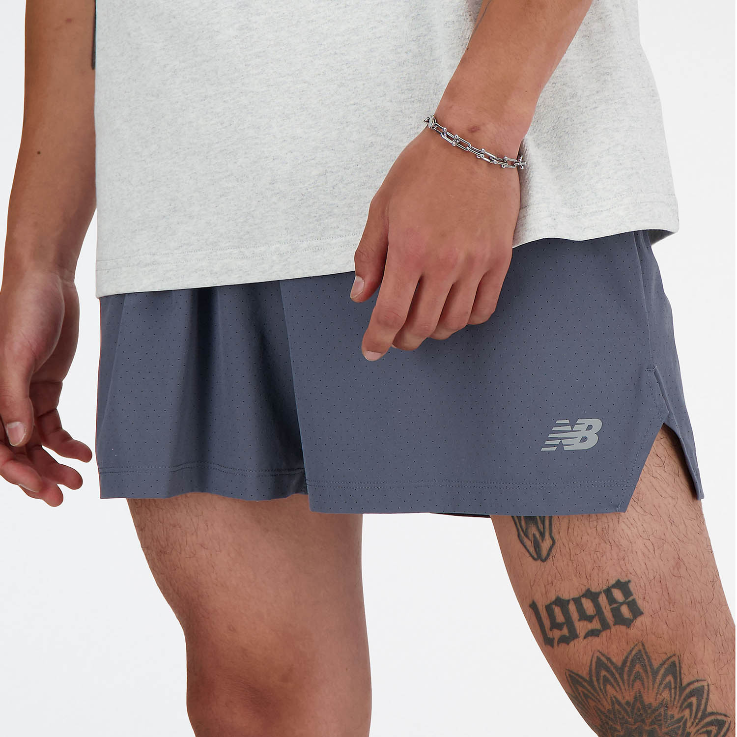 New Balance Run Specialist 5in Shorts - Graphite