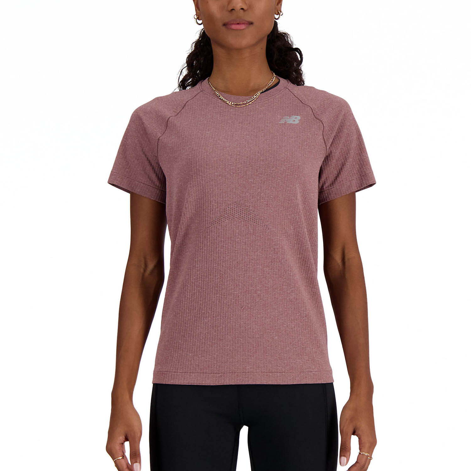 New Balance Speciality Camiseta - Licorice Heather