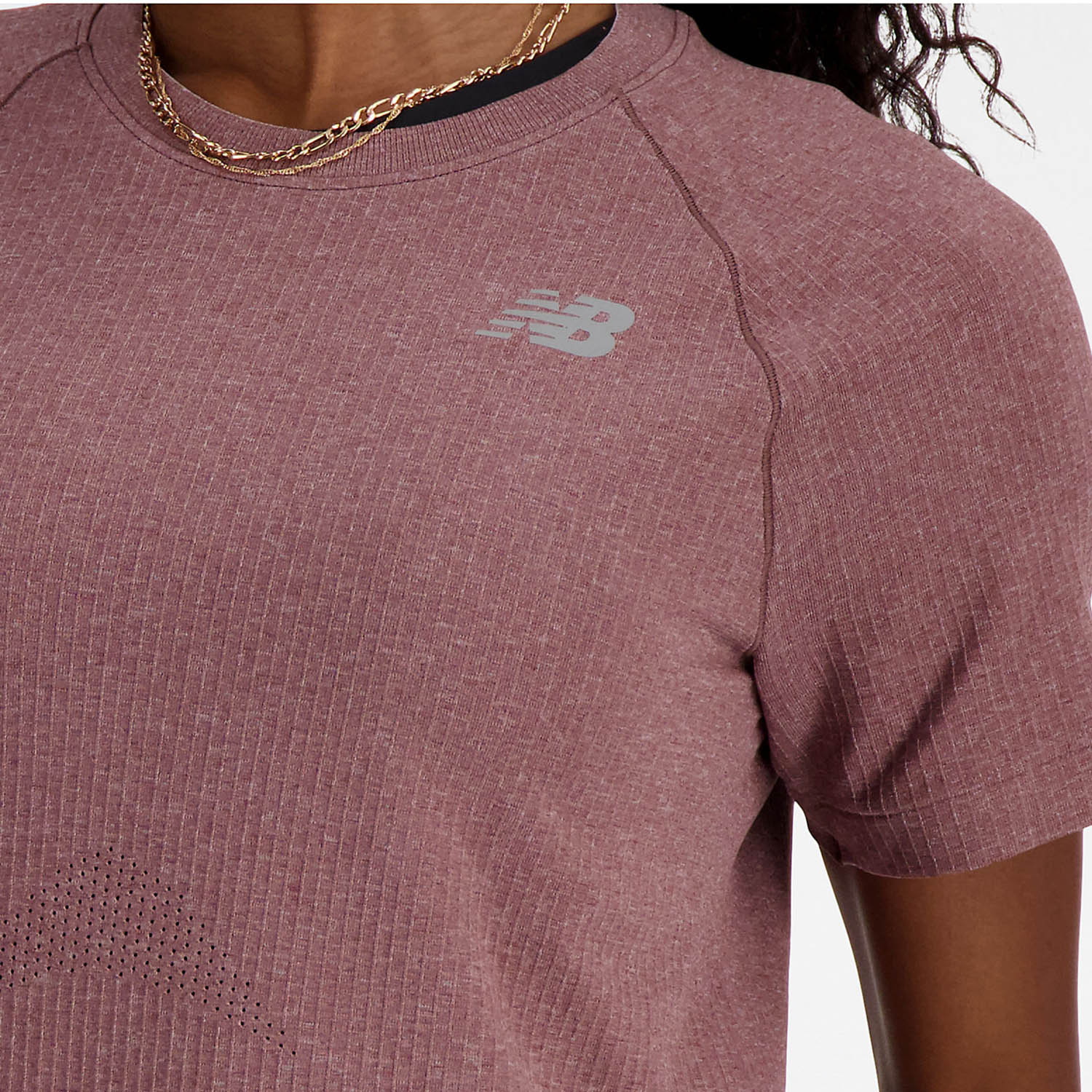 New Balance Speciality T-Shirt - Licorice Heather