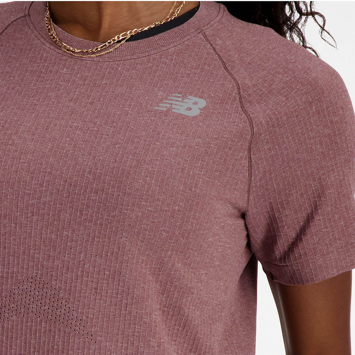 New Balance Speciality Camiseta - Licorice Heather