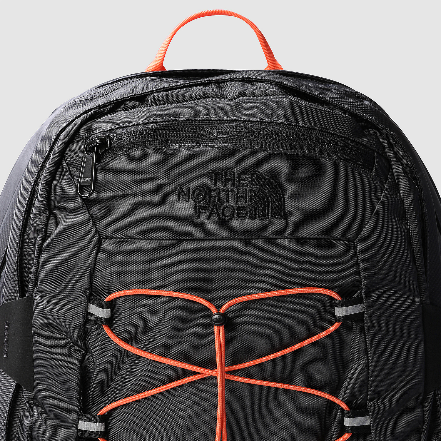 The North Face Borealis Classic Backpack - Asphalt Grey/Retro Orange