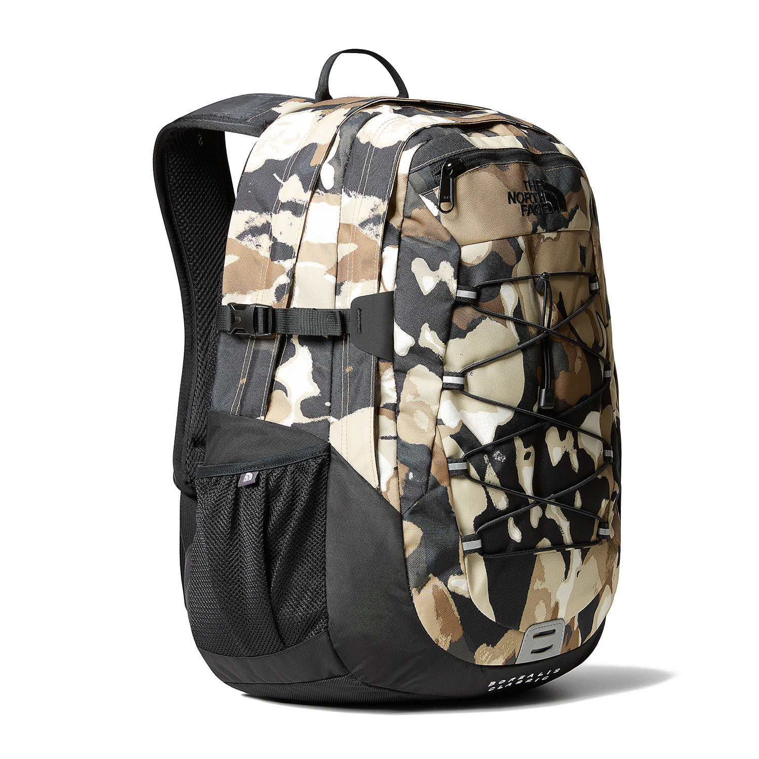 The North Face Borealis Classic Backpack - Khaki Stone/Grounded Floral Print