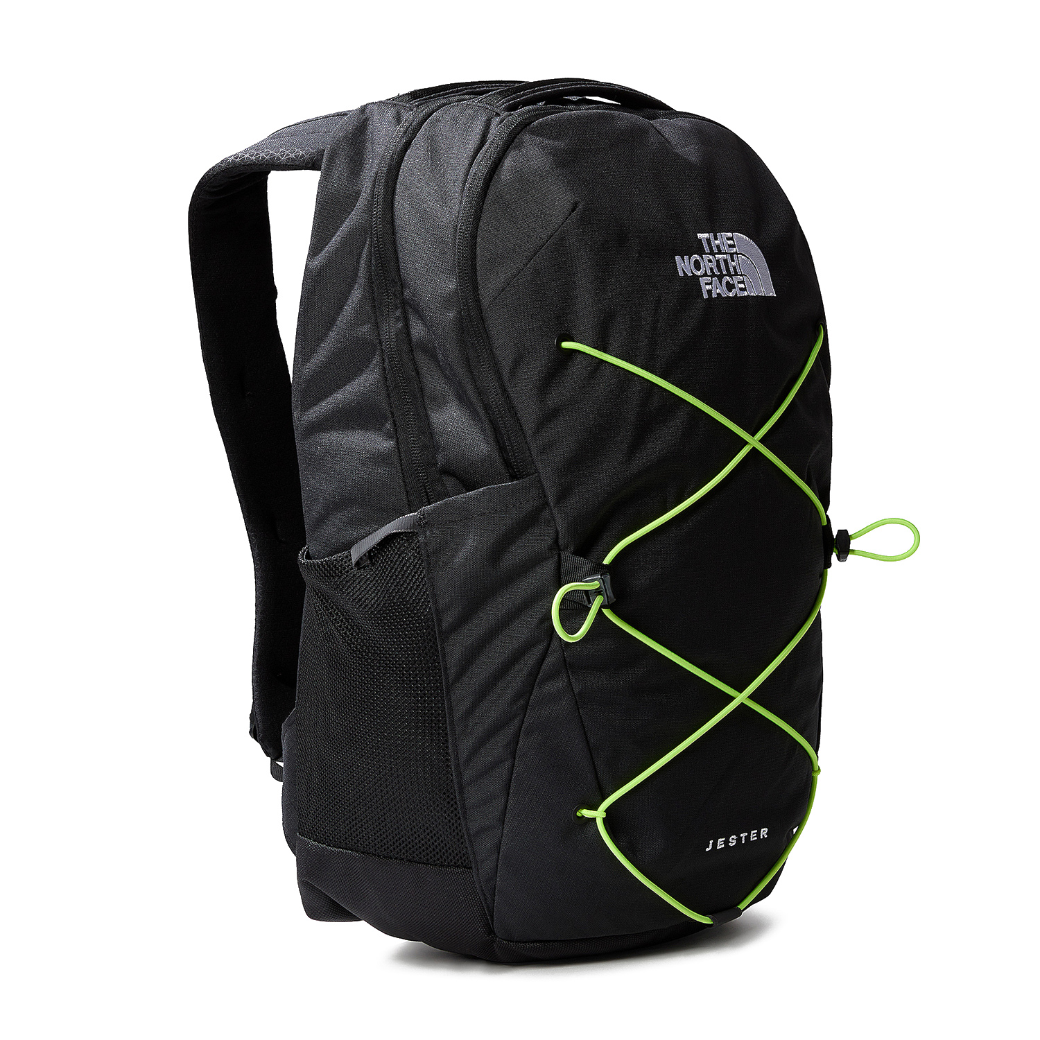 The North Face Jester Backpack - TNF Black/Heather/Led Yellow