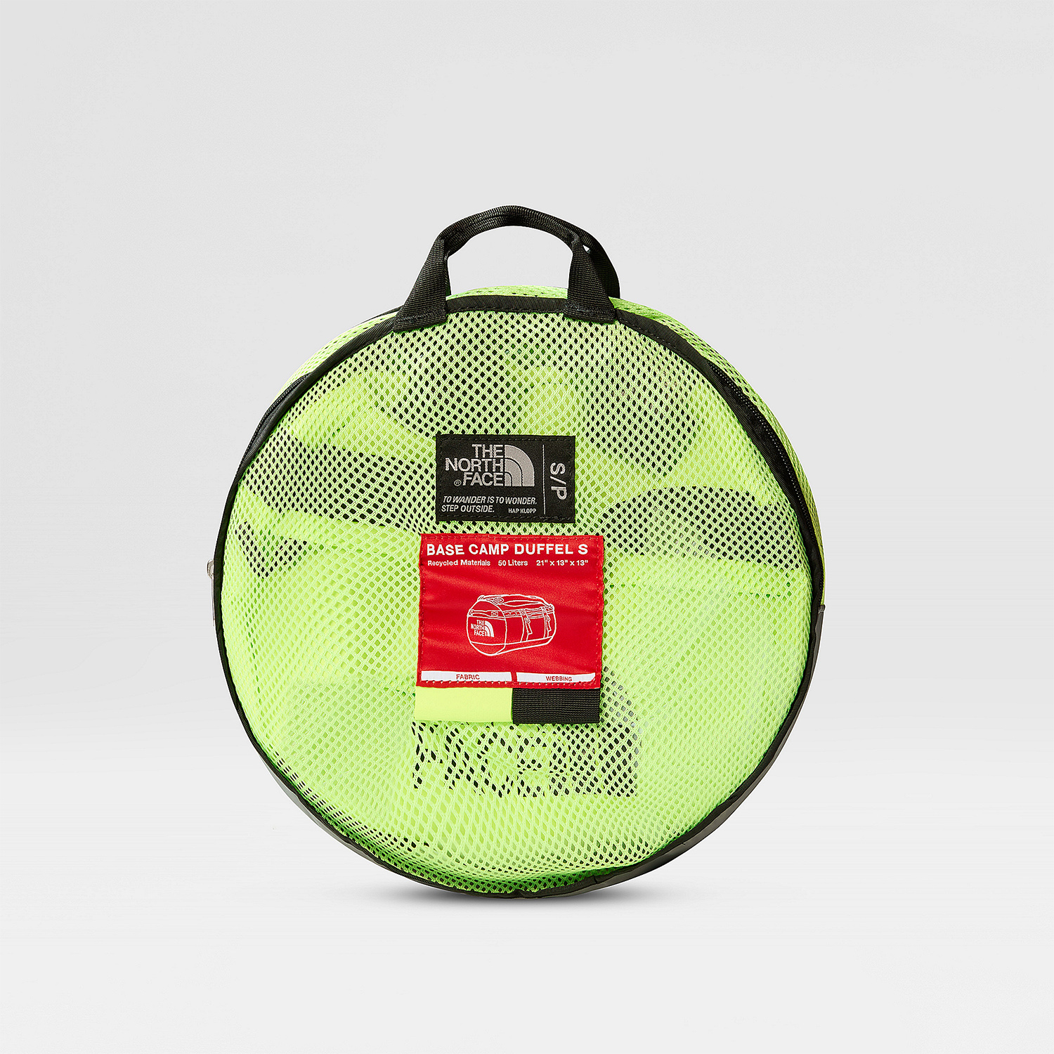 The North Face Base Camp S Bolso - Safety Green/TNF Black