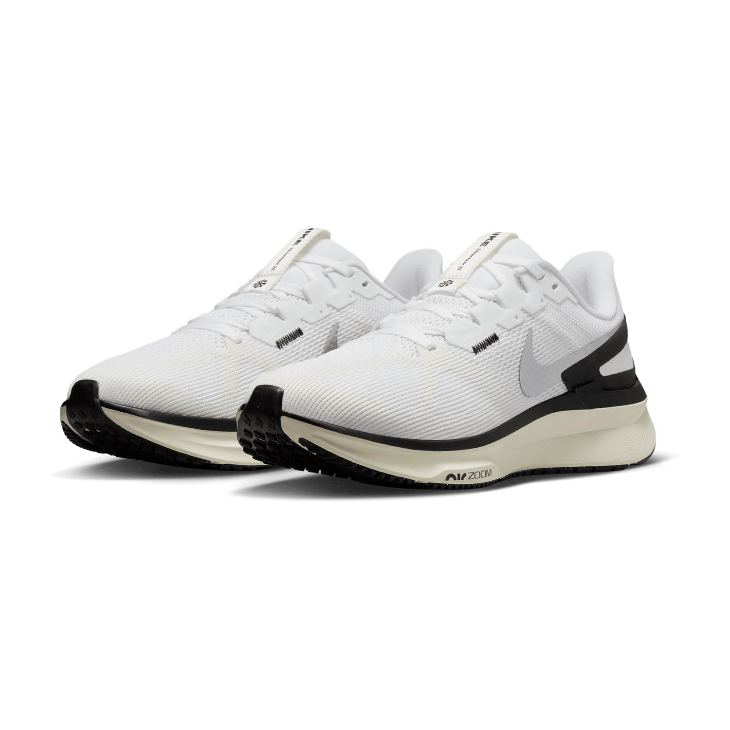 Nike Air Zoom Structure 25 - White/Black/Sail/Coconut Milk