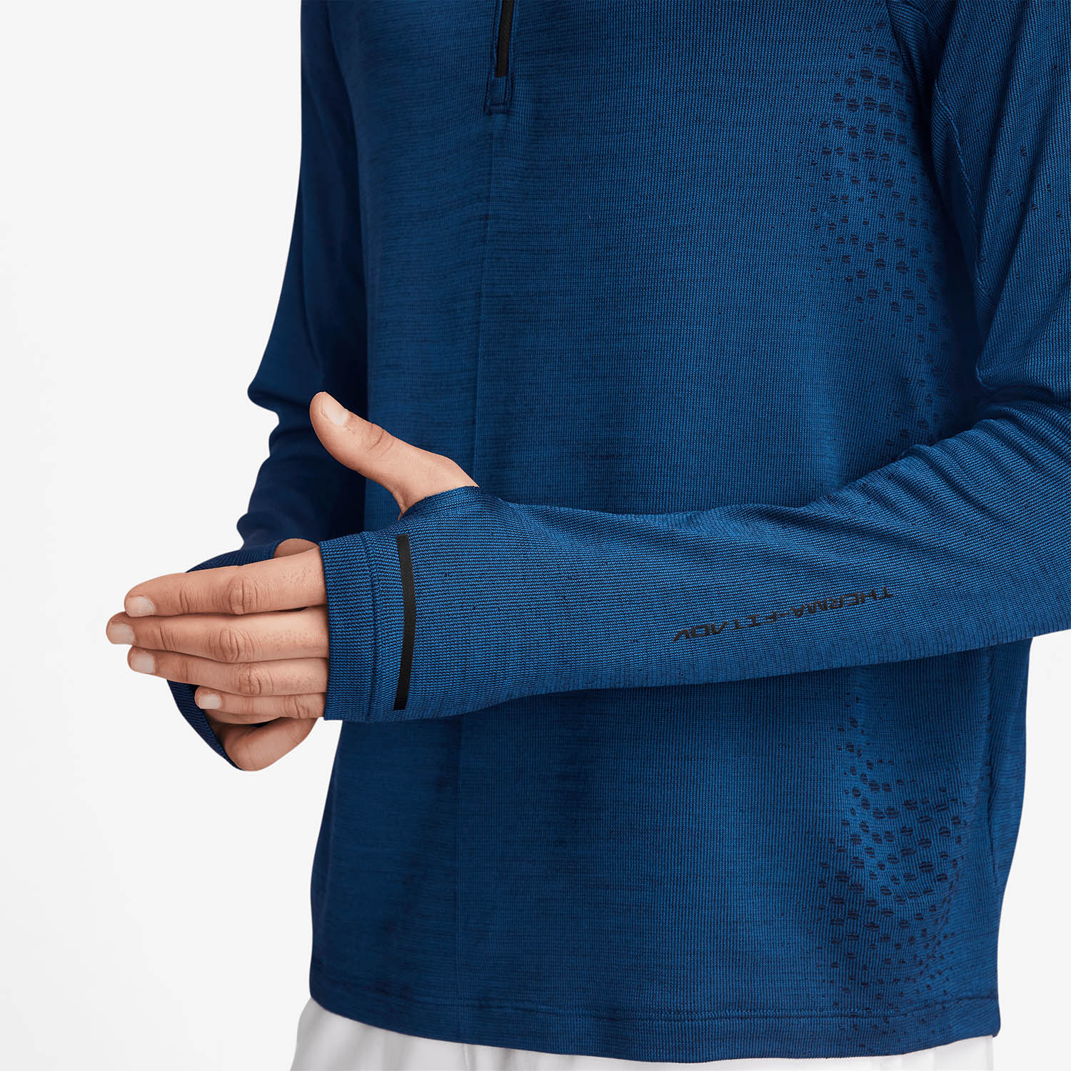 Nike Therma-FIT ADV Camisa - Court Blue/Black/Black Reflective