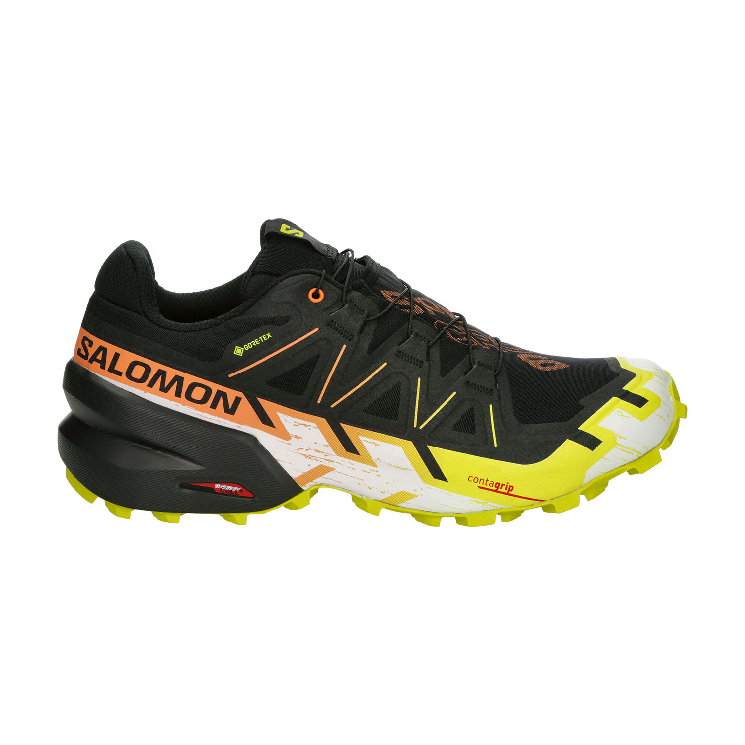 Salomon Speedcross 6 GTX - Black/Sulphur Spring/Bird of Paradise