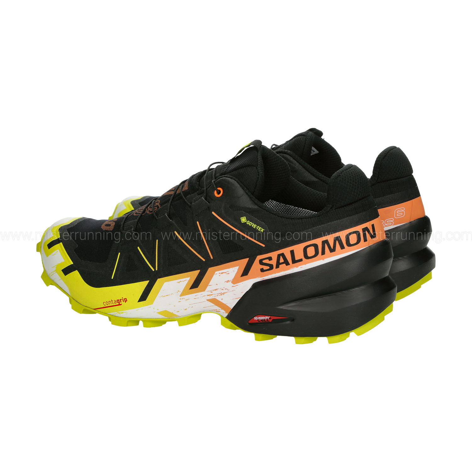 Salomon Speedcross 6 GTX - Black/Sulphur Spring/Bird of Paradise