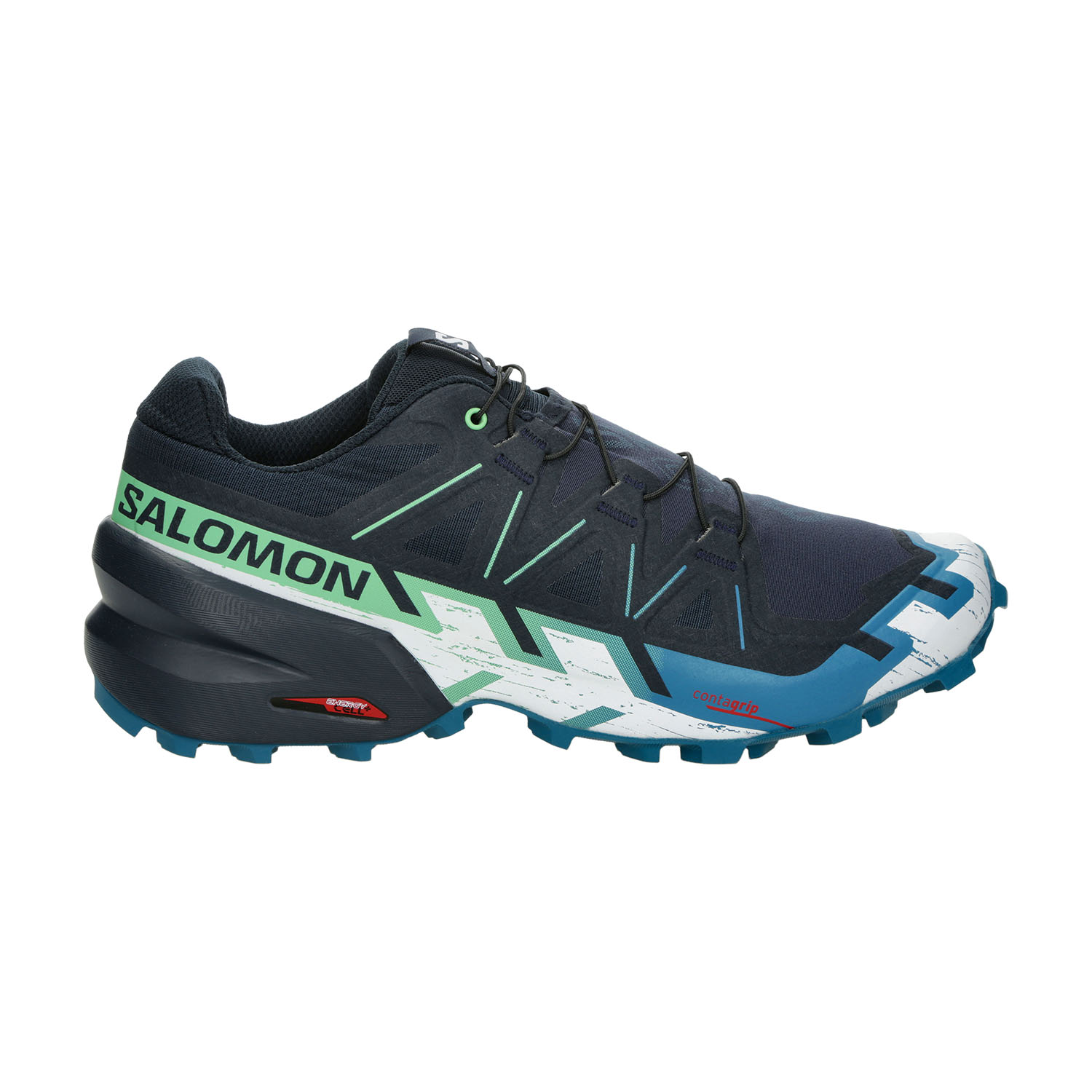 Salomon Speedcross 6 - Carbon/Tahitian Tide/White