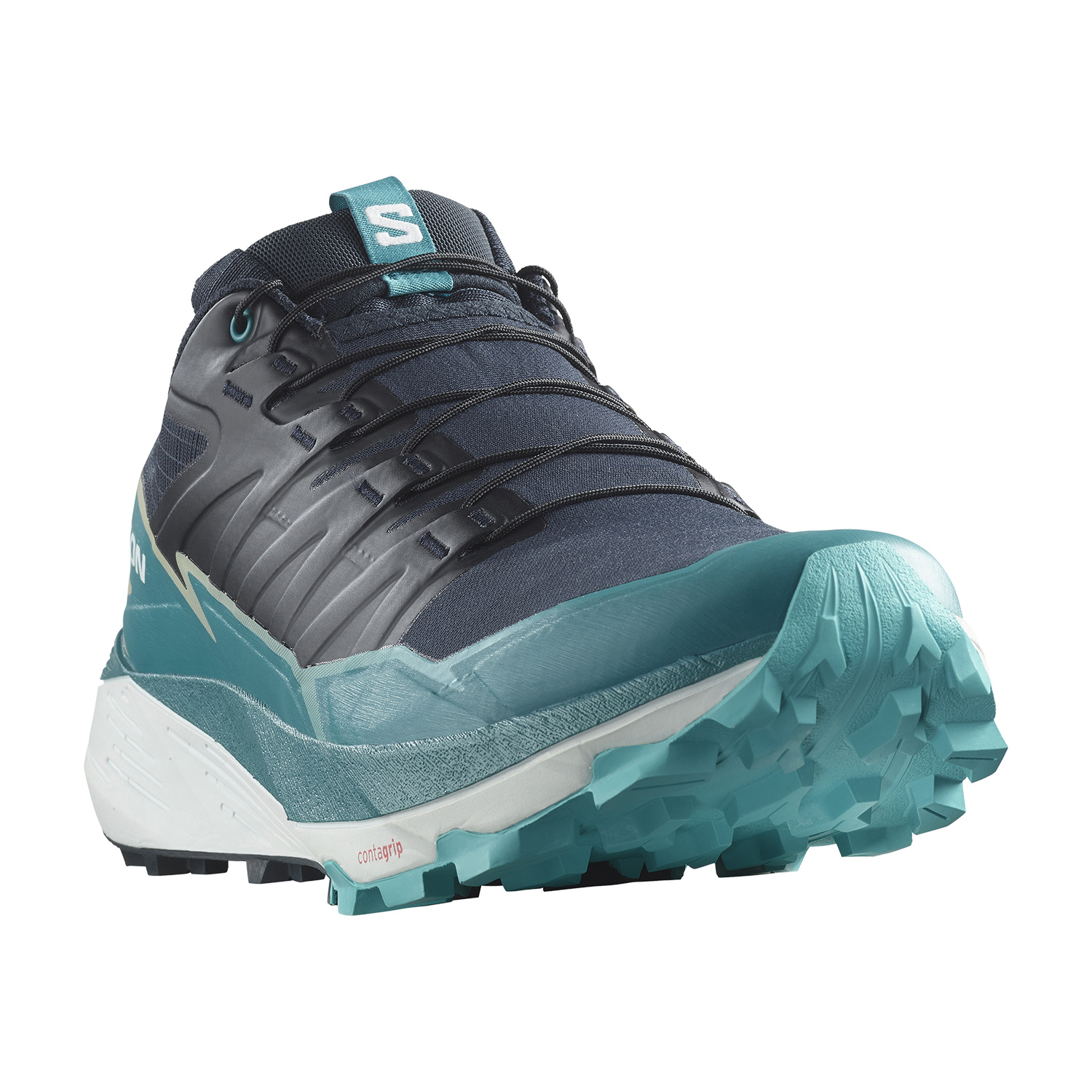 Salomon Thundercross - Carbon/Tahitian Tide/Peacock Blue