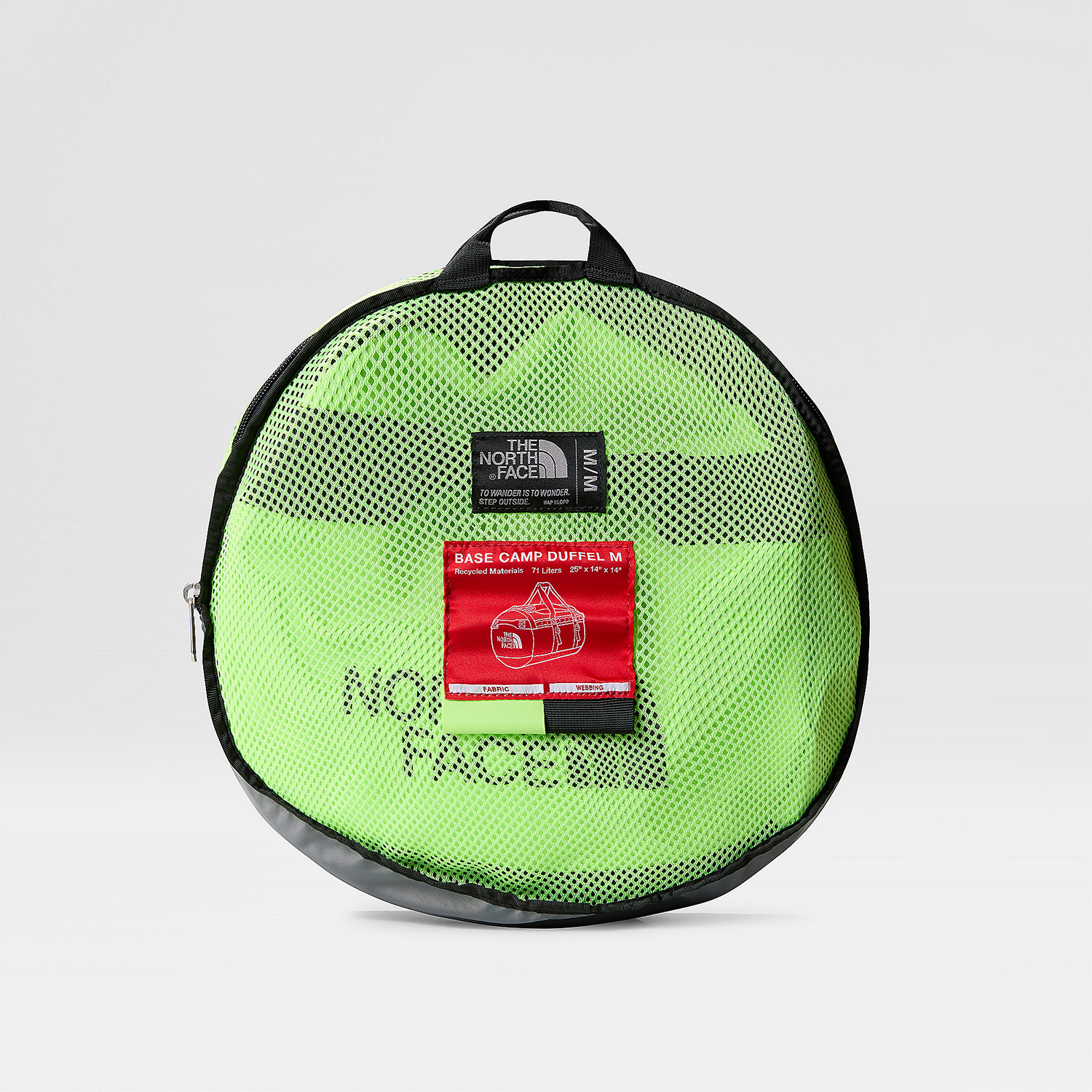The North Face Base Camp M Bolso - Safety Green/TNF Black